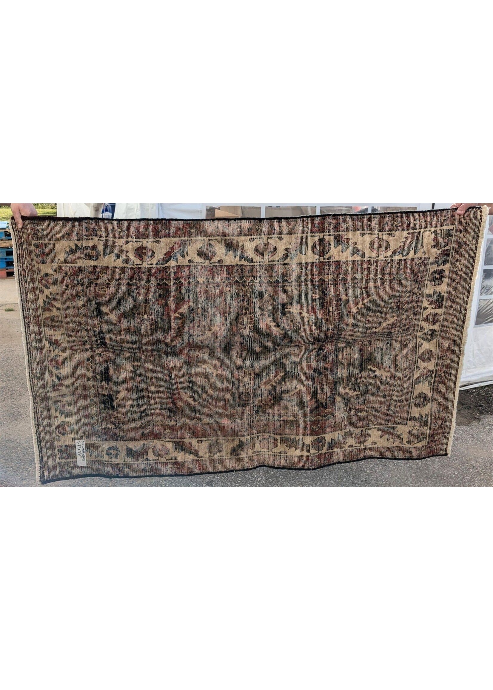 Persian Hand Knotted Nahavand Rug