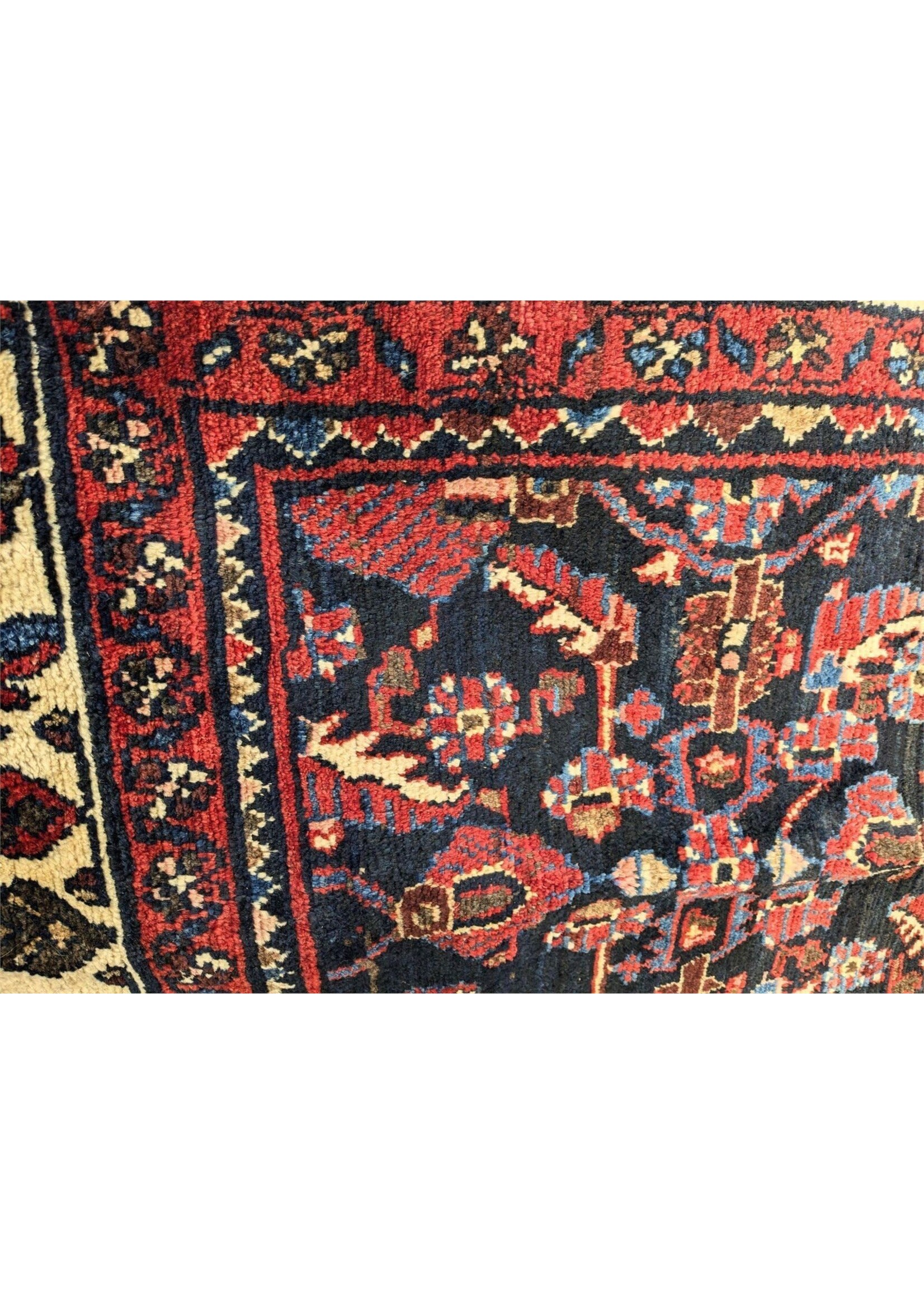 Persian Hand Knotted Nahavand Rug