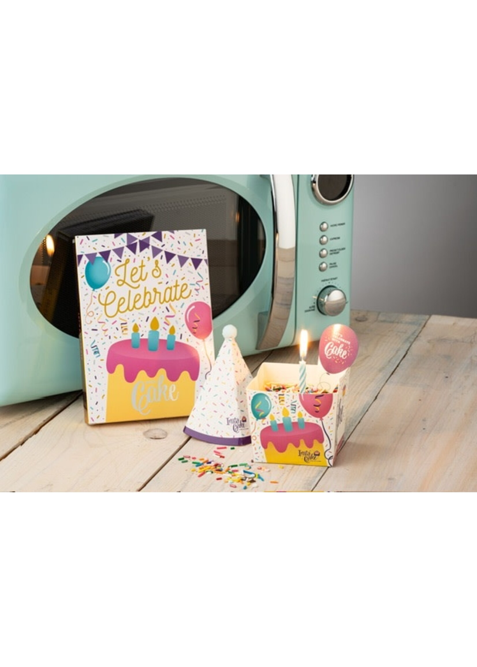 InstaCake Let’s Celebrate - Double Chocolate Cake Card