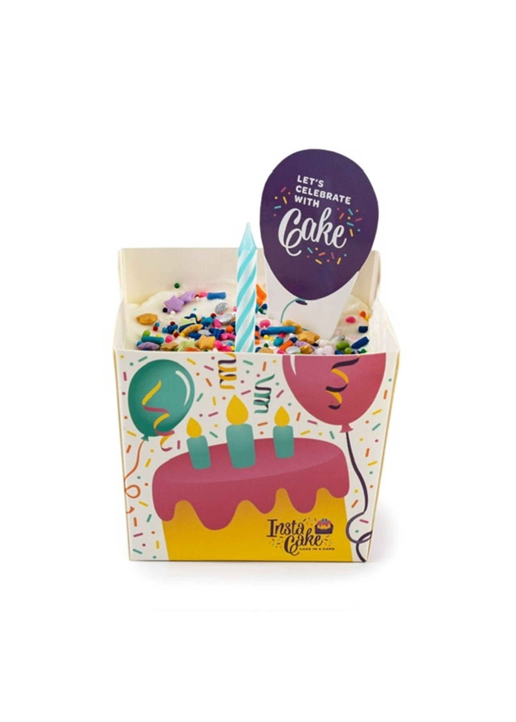 InstaCake Just Because Cake Card - Double Chocolate