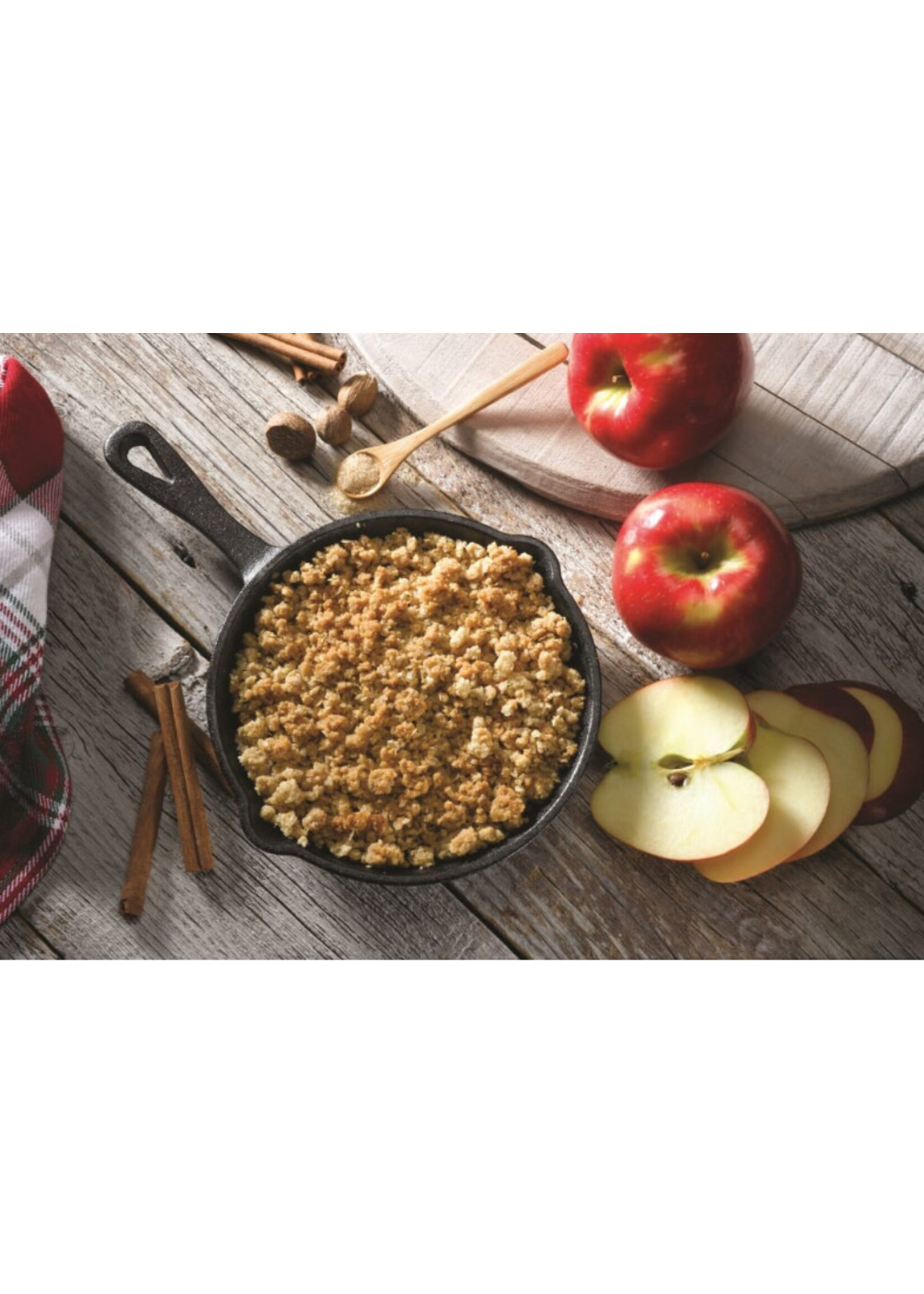 Gourmet du Village Apple Crumble Skillet