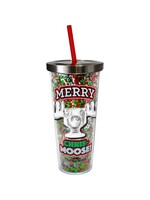 MERRY CHRIS-MOOSE GLITTER CUP