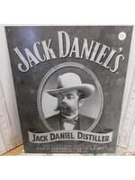 METAL ADVERTIISNG SIGN "JACK DANIELS" 12.5 X 16"H