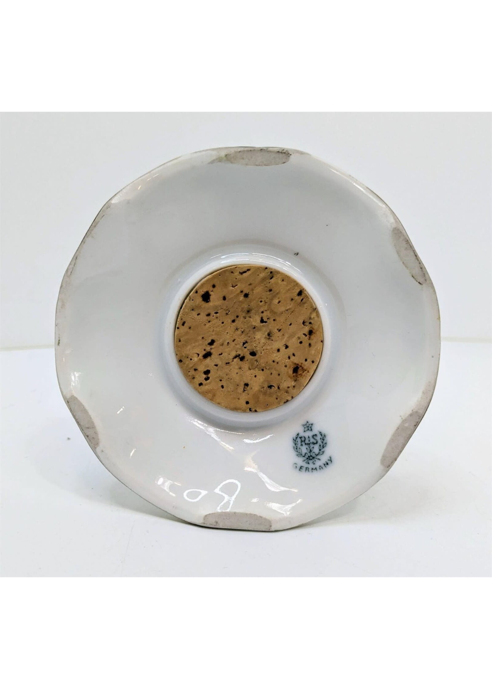 Hand Painted RS Germany Porcelain Hat Pin Holder