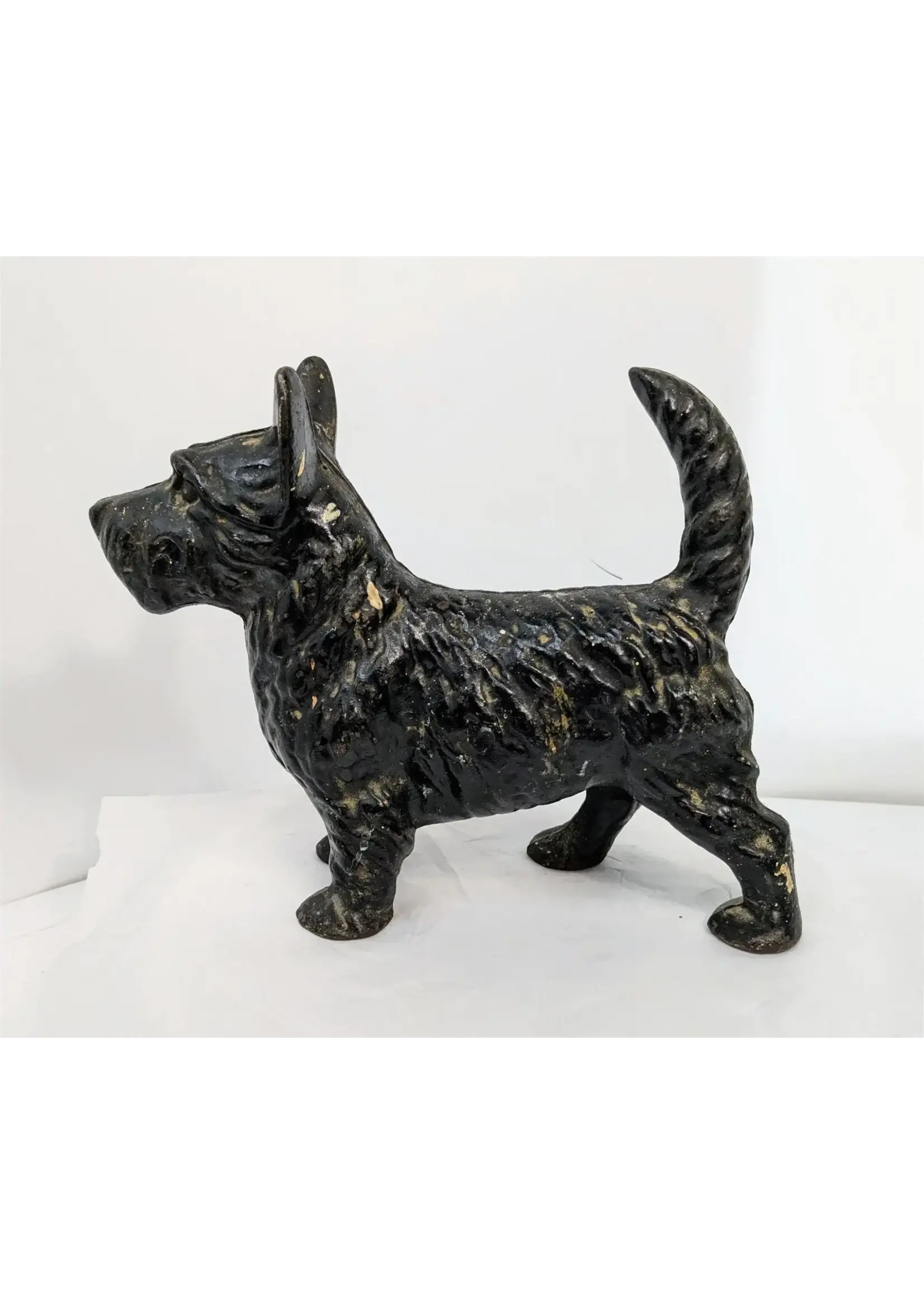 Cast Scottie Dog Figure/Door Stop