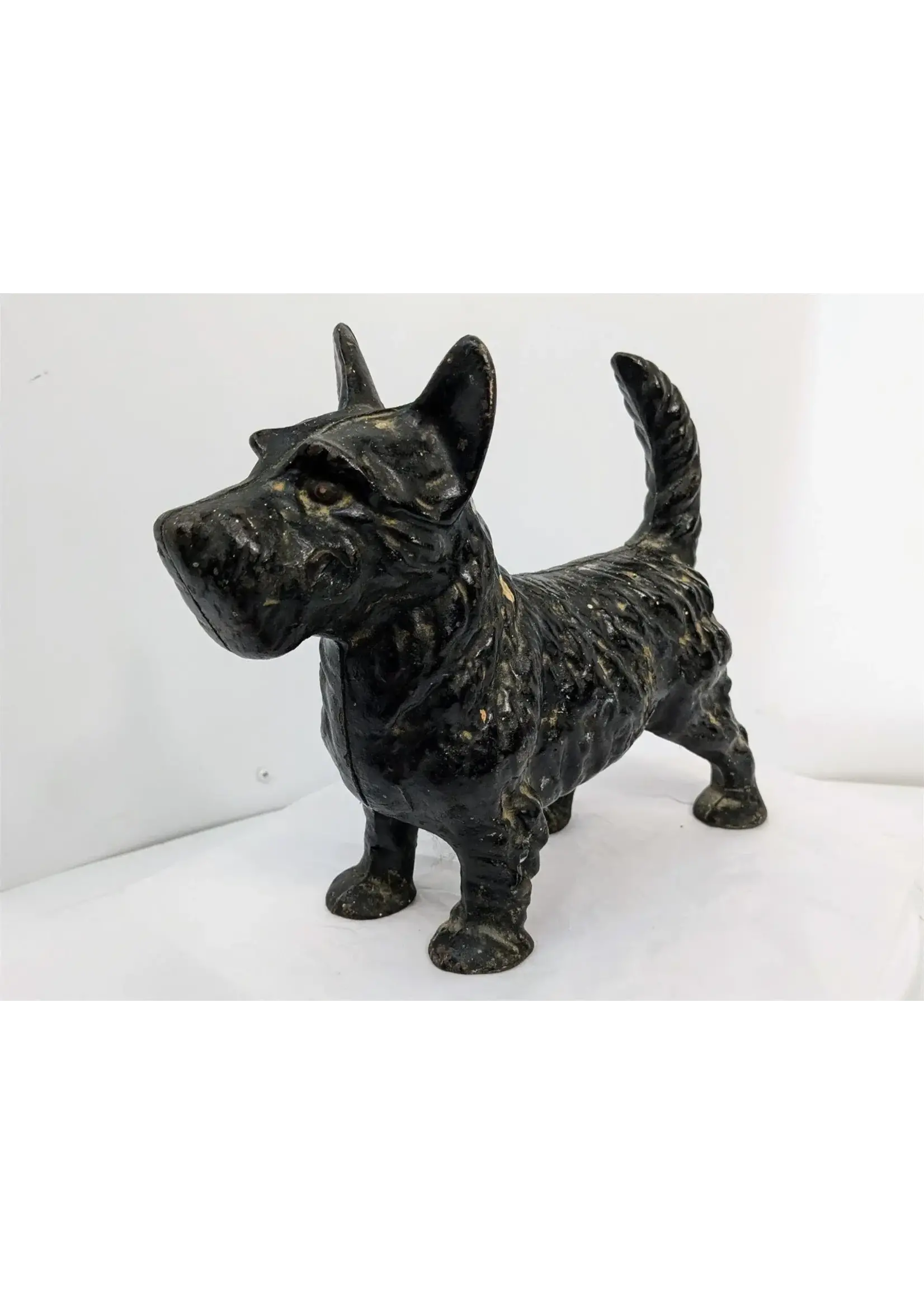 Cast Scottie Dog Figure/Door Stop