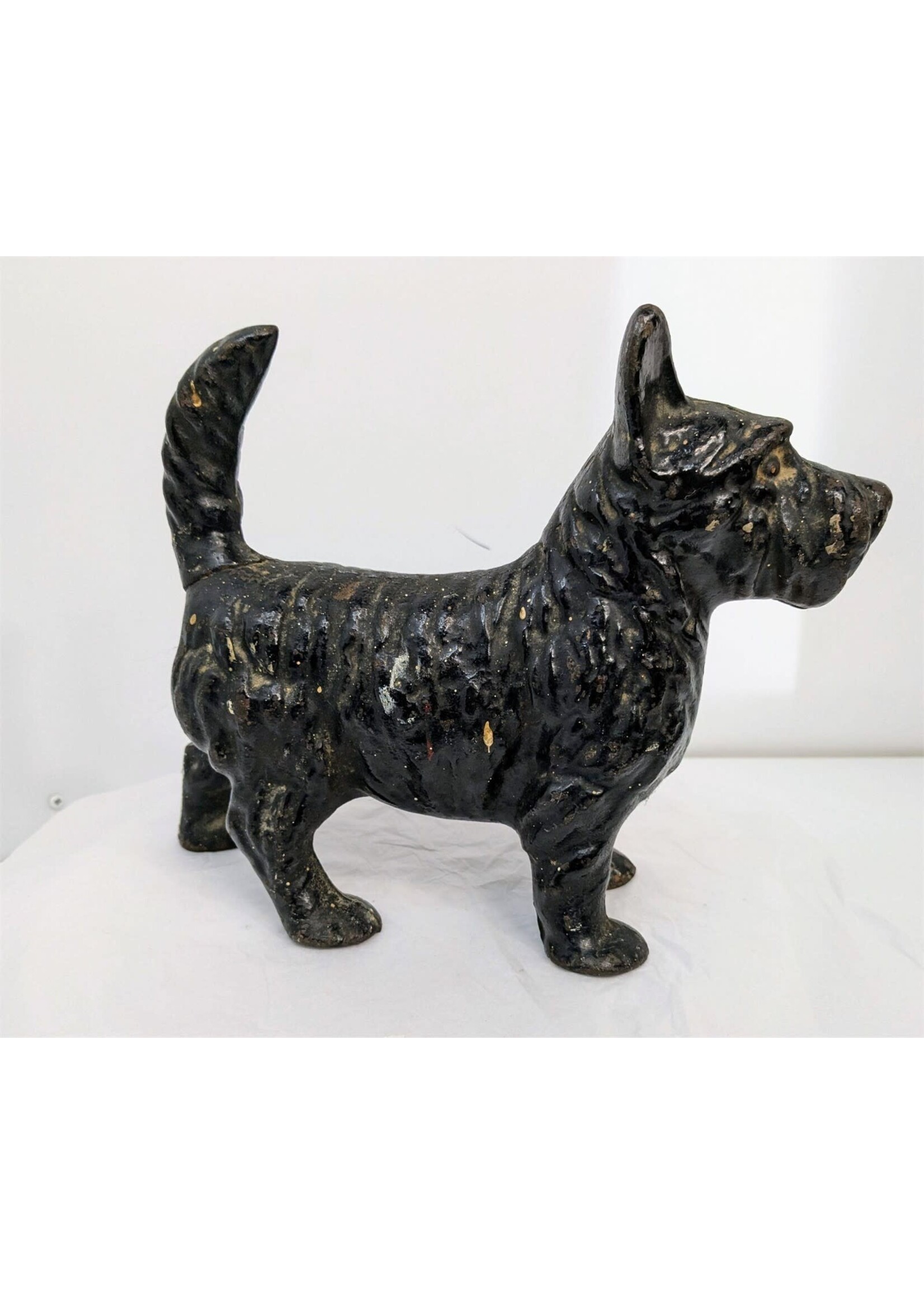 Cast Scottie Dog Figure/Door Stop