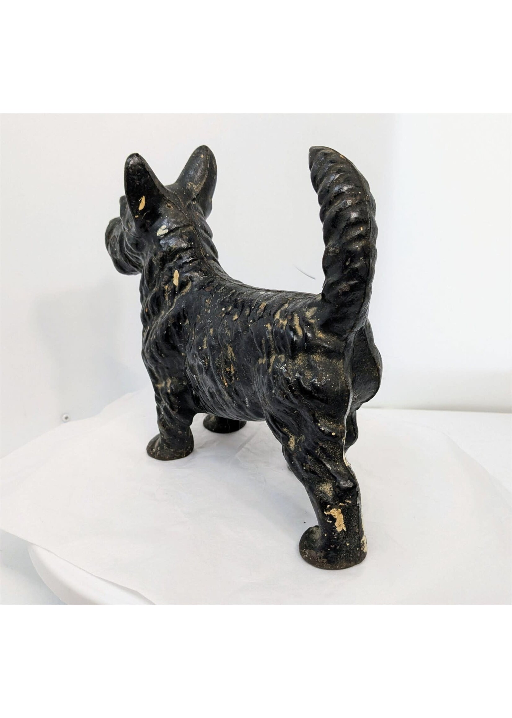 Cast Scottie Dog Figure/Door Stop