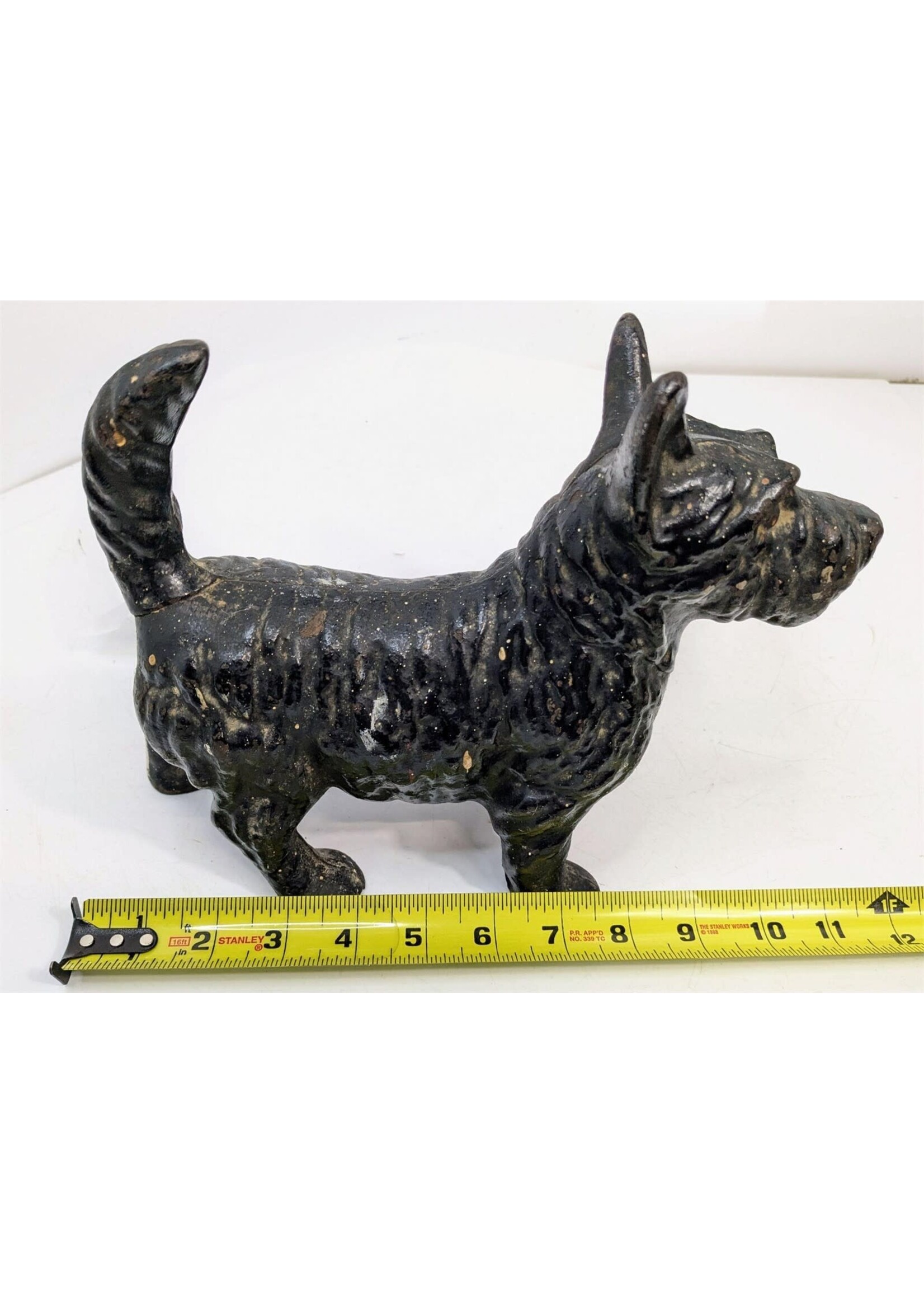 Cast Scottie Dog Figure/Door Stop