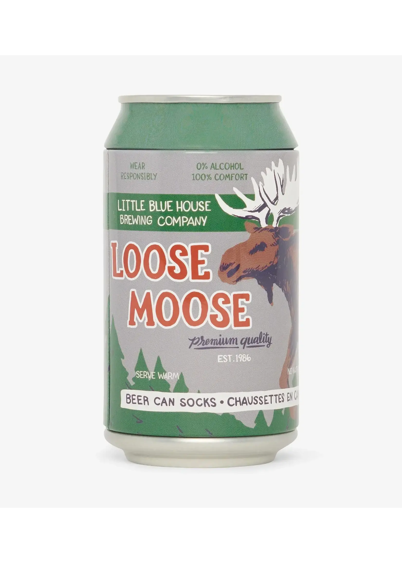 Hatley Wild Moose Men's Beer Can Socks