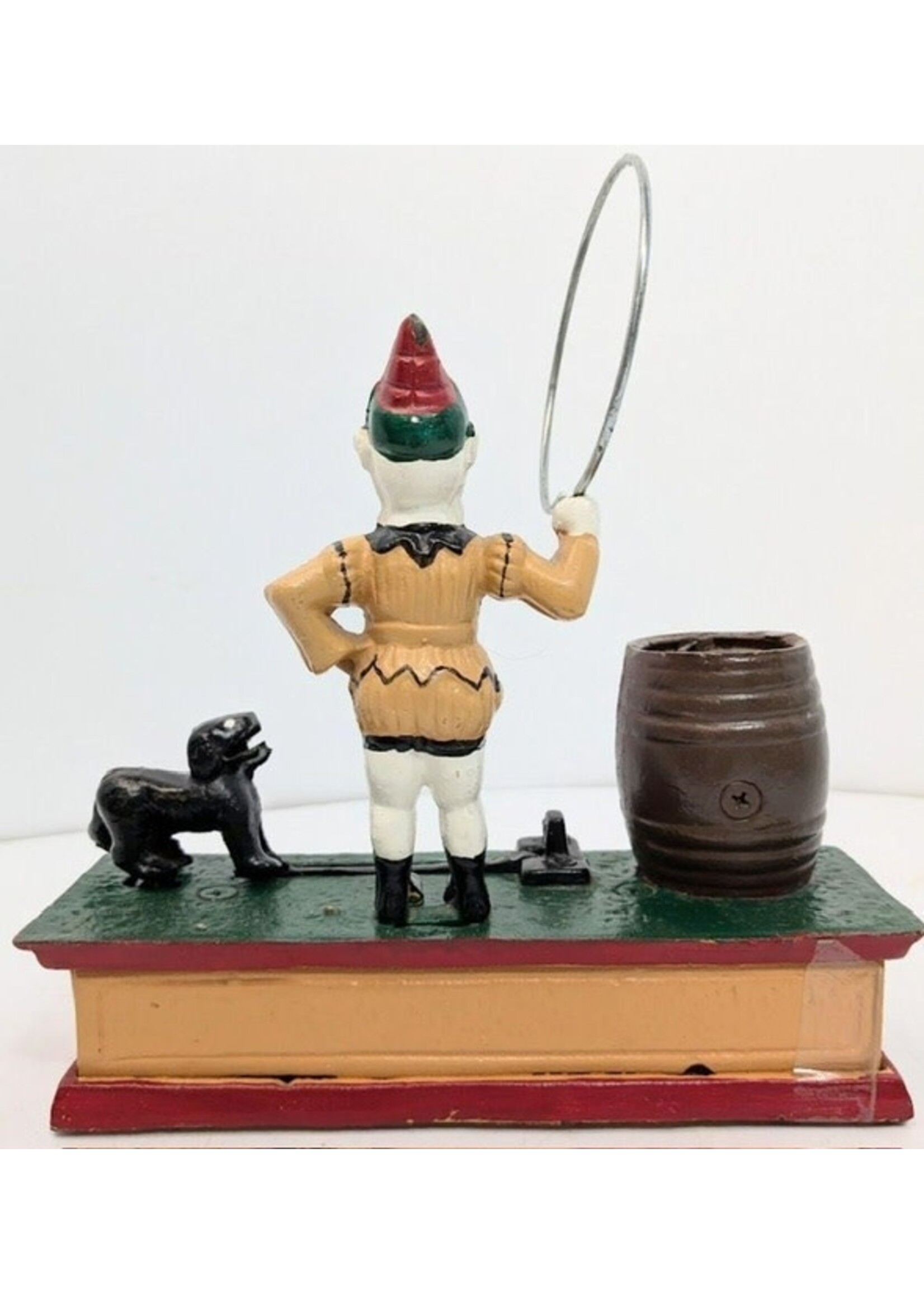 "Trick Dog" Cast Iron Mechanical Bank