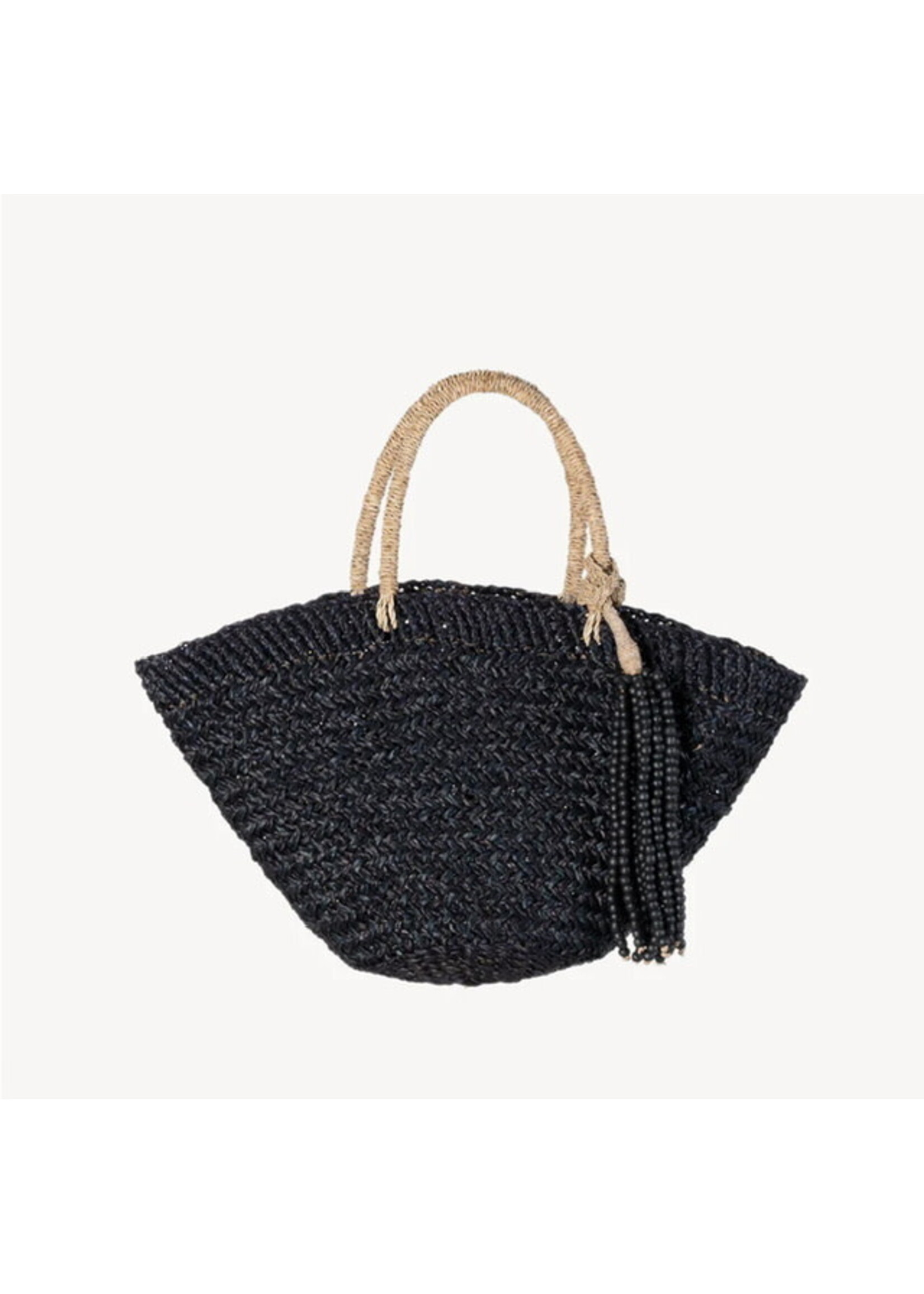 Pokoloko Mandong Handbag With Beaded Tassel