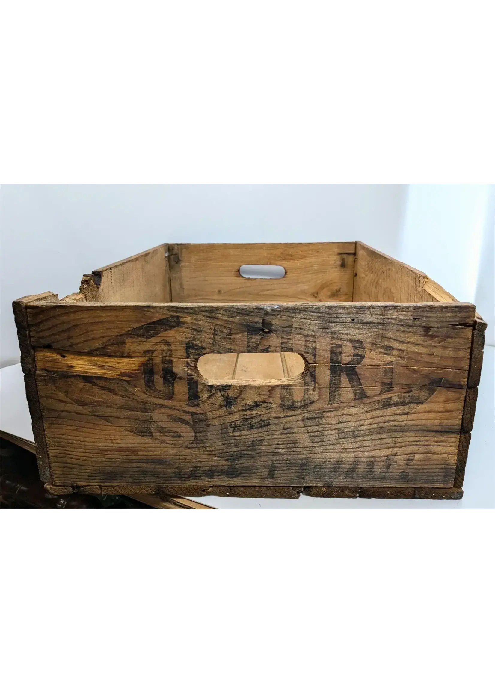 Comfort Soap Wooden Crate