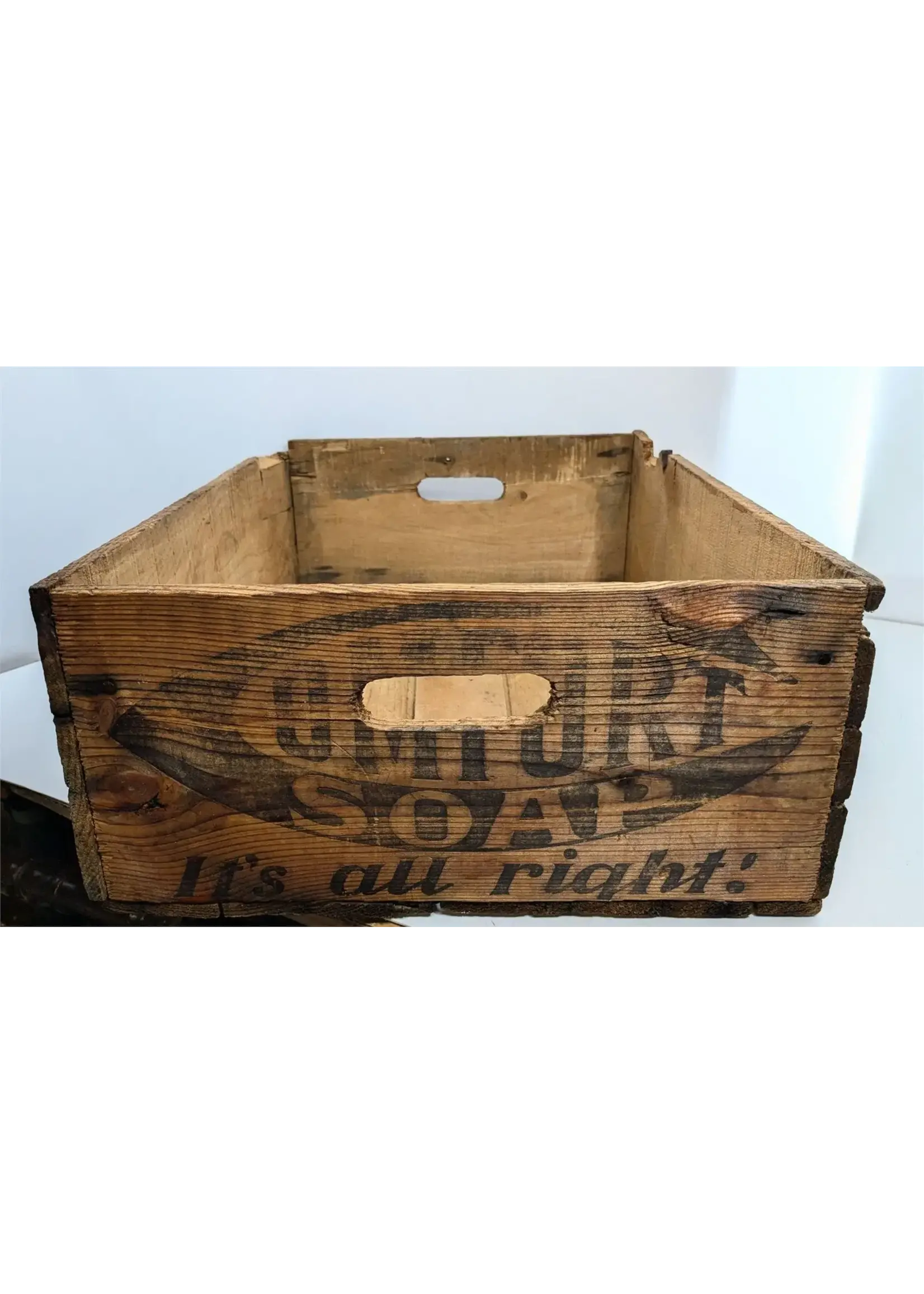 Comfort Soap Wooden Crate