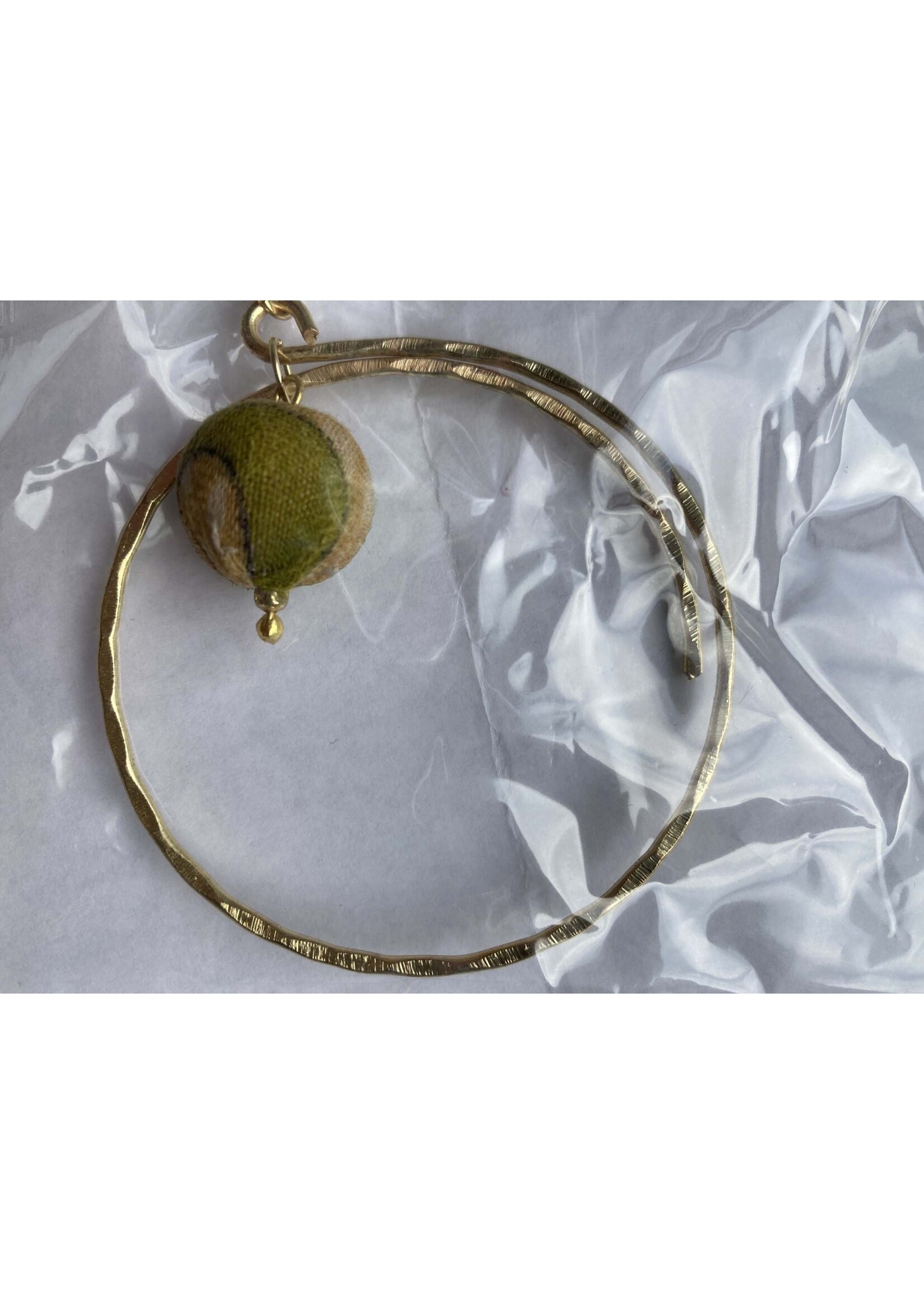 Anju Recycled Sari Wrapped Bead Necklace