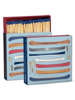 Stacked Canoes Matches. 100 Sticks
