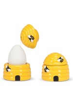 Beehive Egg Cup w/Salt Shaker