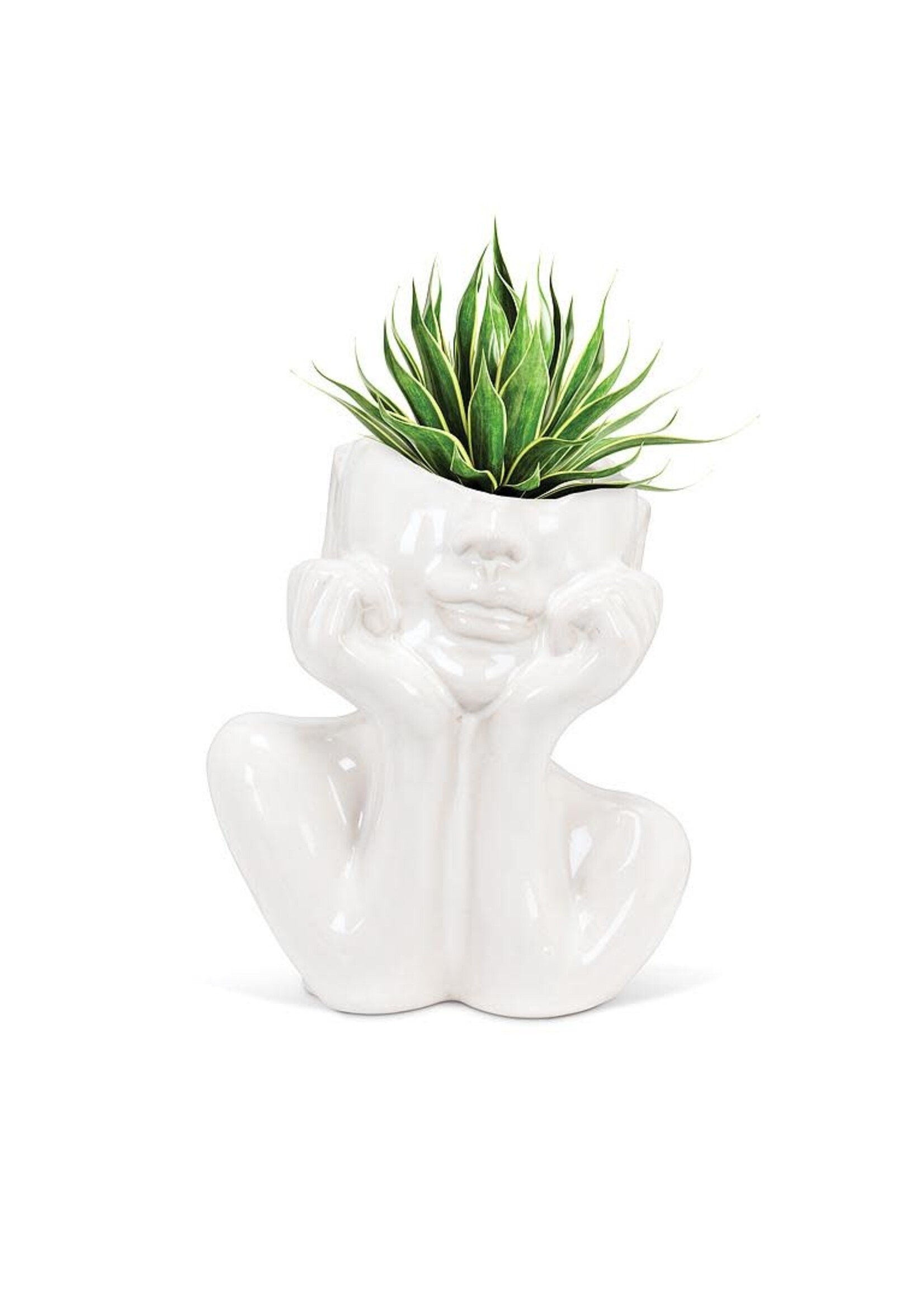 Head in Hands Planter