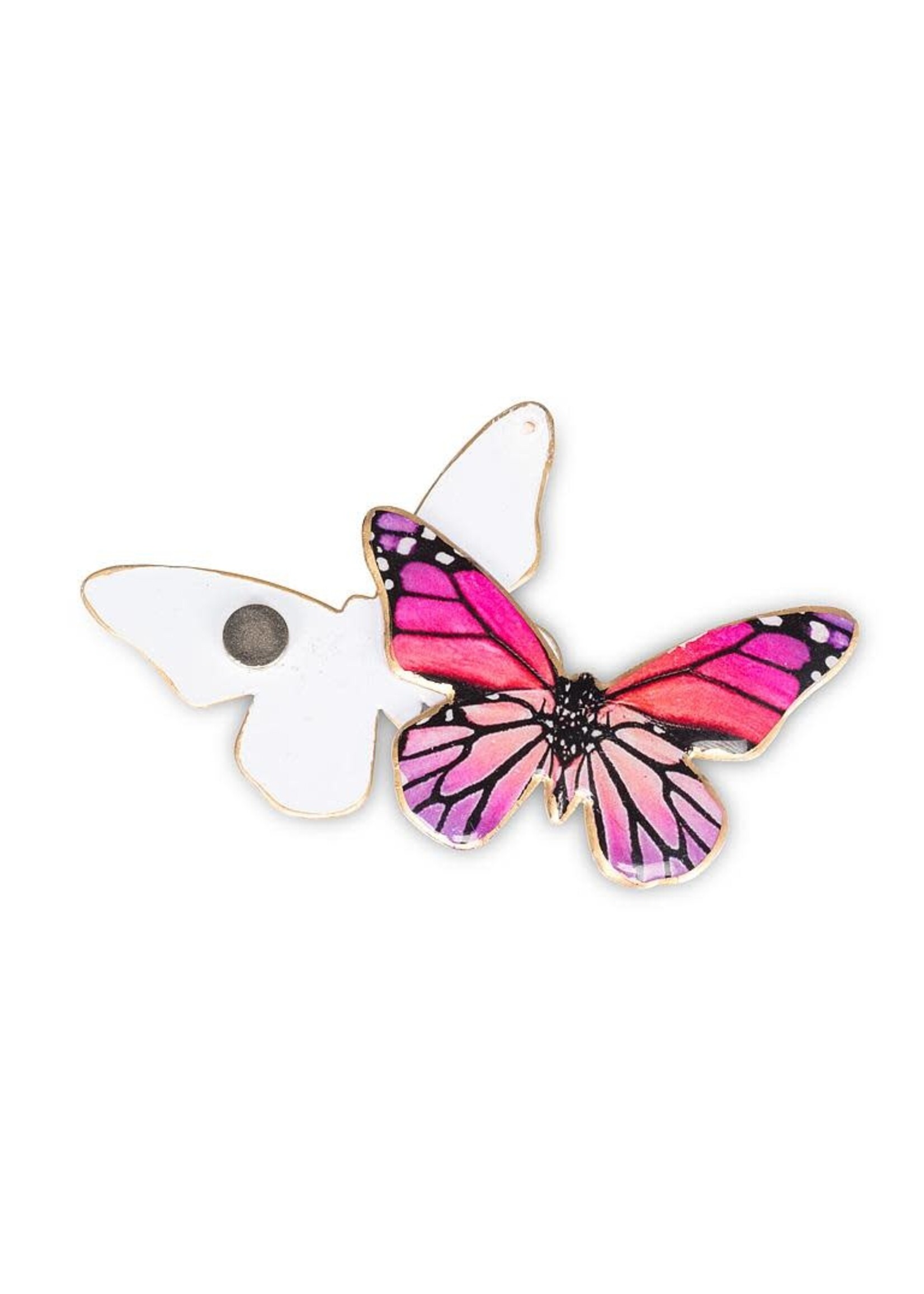 Butterfly Two-Sided Magnet Assorted - 1 piece