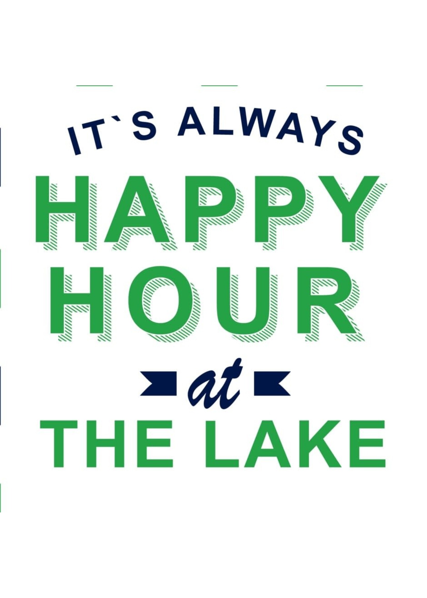 Happy Hour - Quip Cocktail Napkin