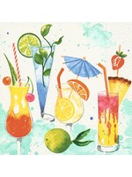 Colourful Drinks - Cocktail Napkin