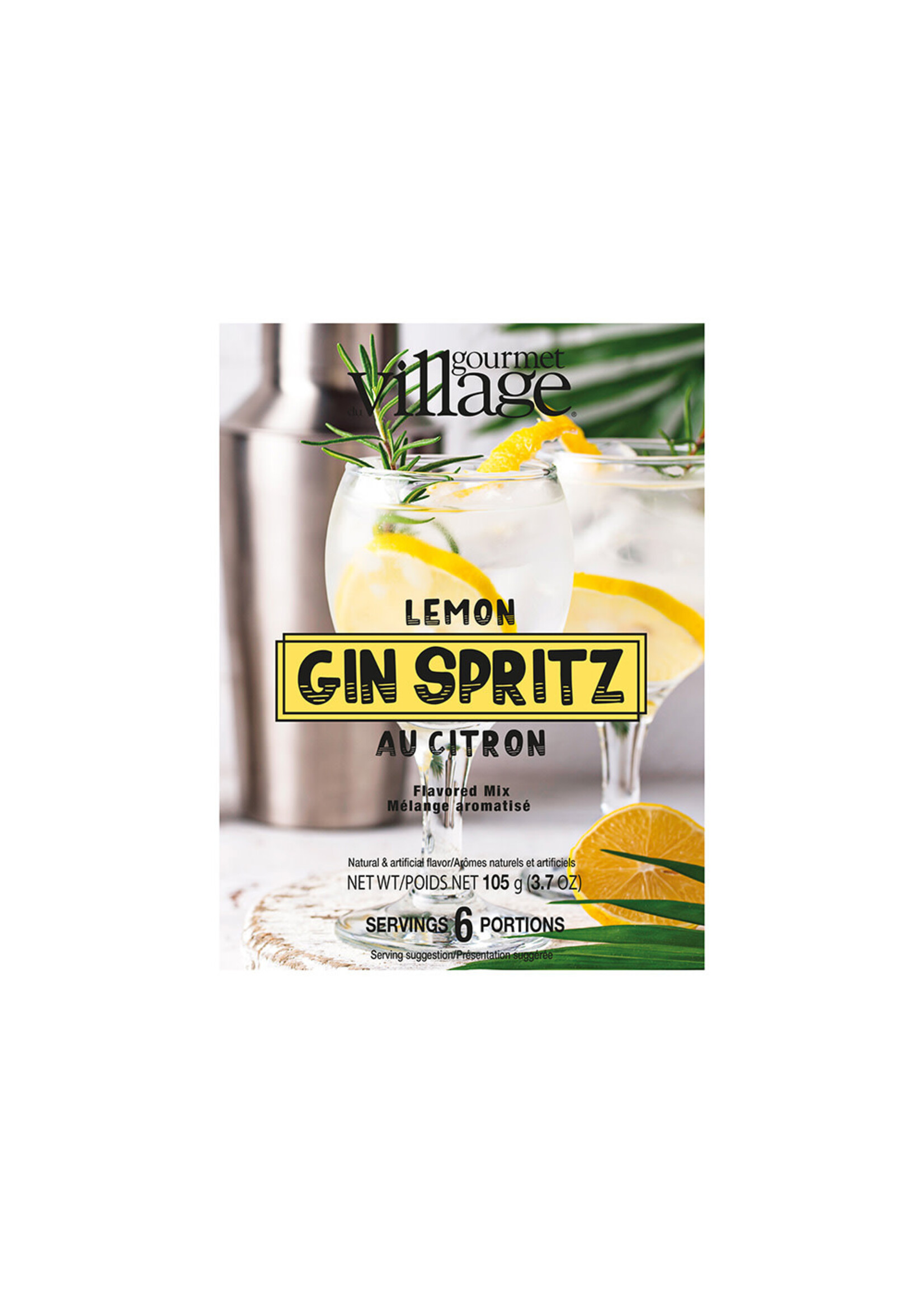 Gourmet du Village GIN SPRITZ LEMON MIX BOX 105g