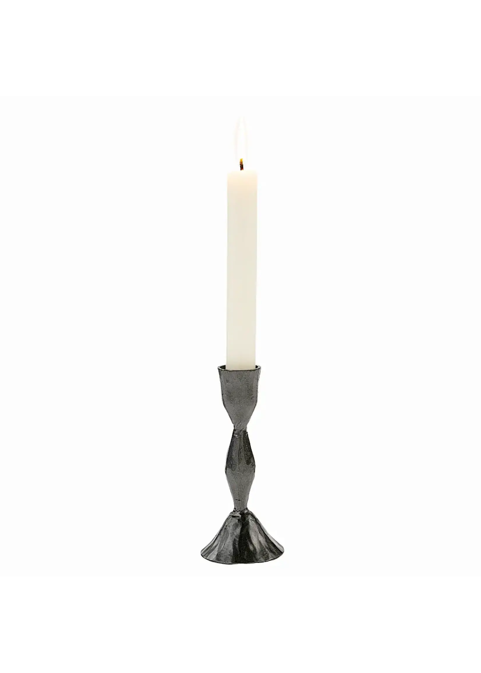Zora Forged Candlestick L, Gunmetal