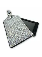 Jacqueline Kent CRYSTAL LUGGAGE TAG AB