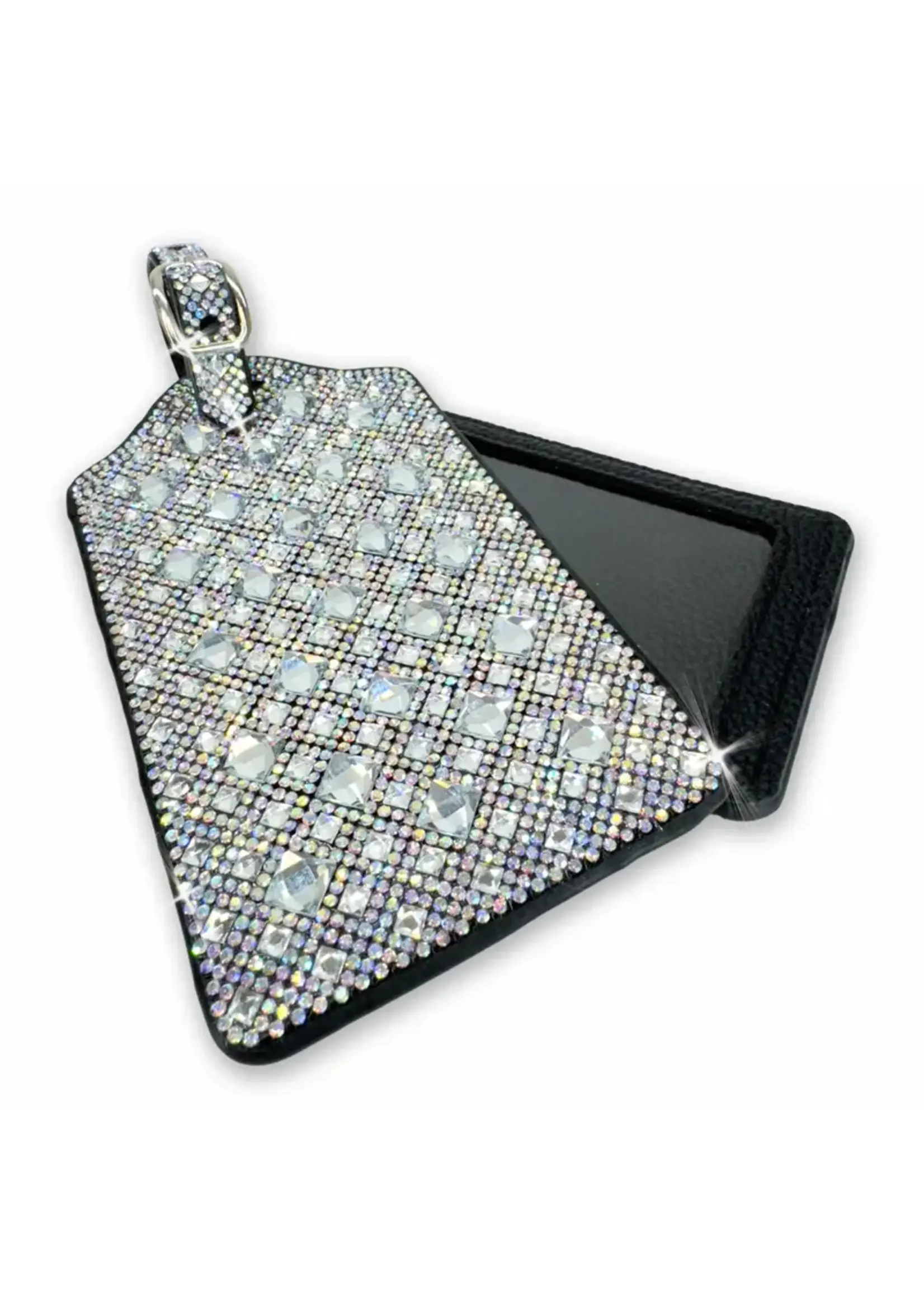 Jacqueline Kent CRYSTAL LUGGAGE TAG AB