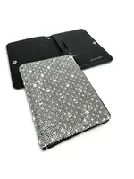 Jacequeline Kent FLOWER POWER PASSPORT HOLDER SILVER