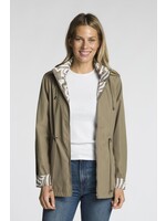 Ladies Reversible Water Resistant Rain Coat