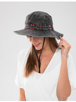 Washed Denim Sun Hat