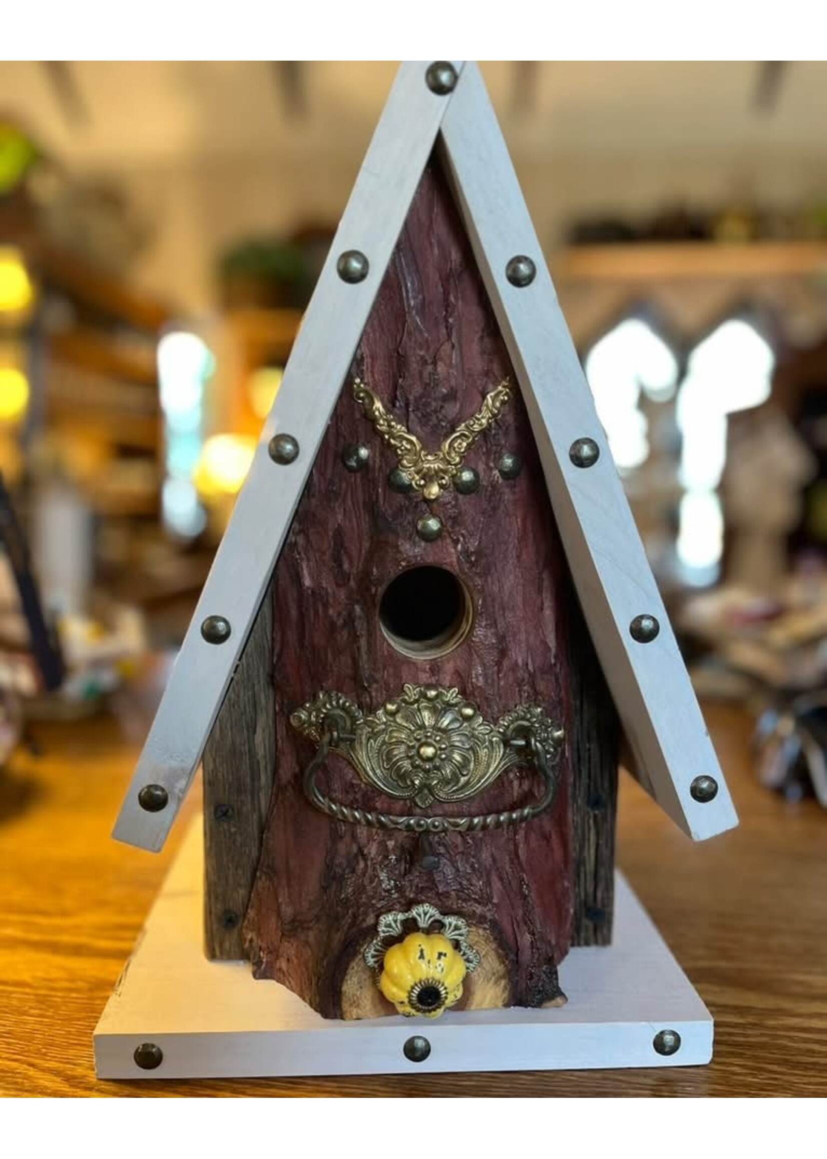 Jessie Hagerman Handcrafted Birdhouse #421