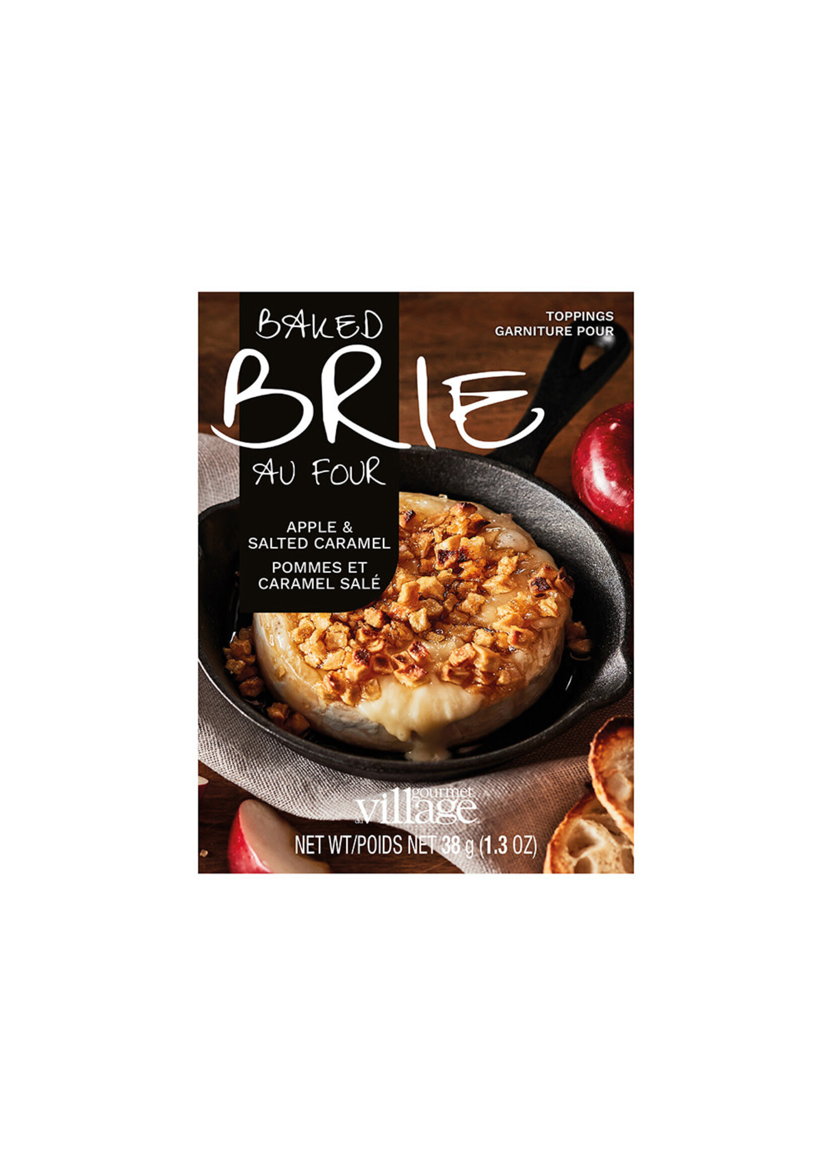 Gourmet du Village Apple Salted Caramel Brie Topping
