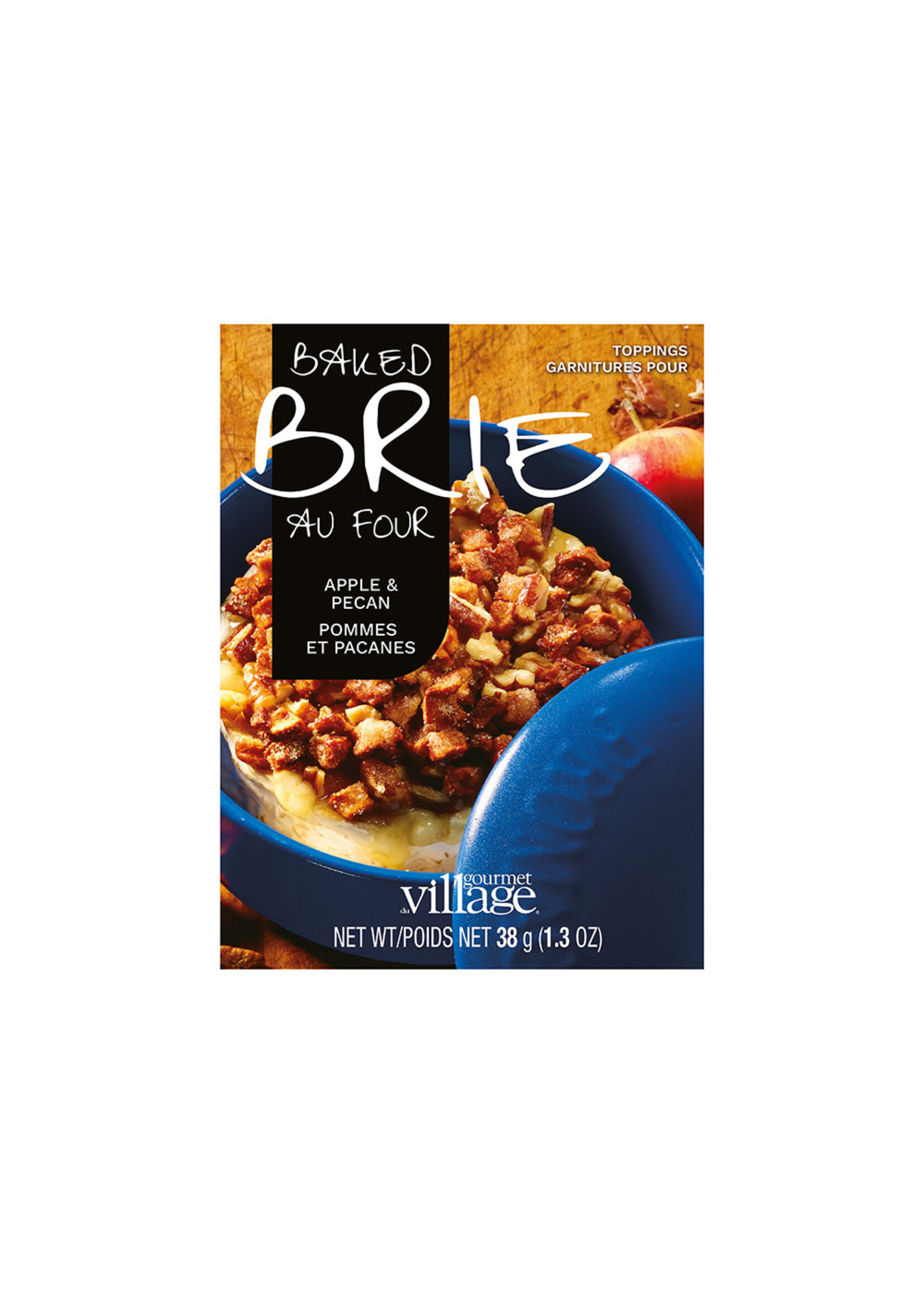 Gourmet du Village Apple & Pecan Brie Topping