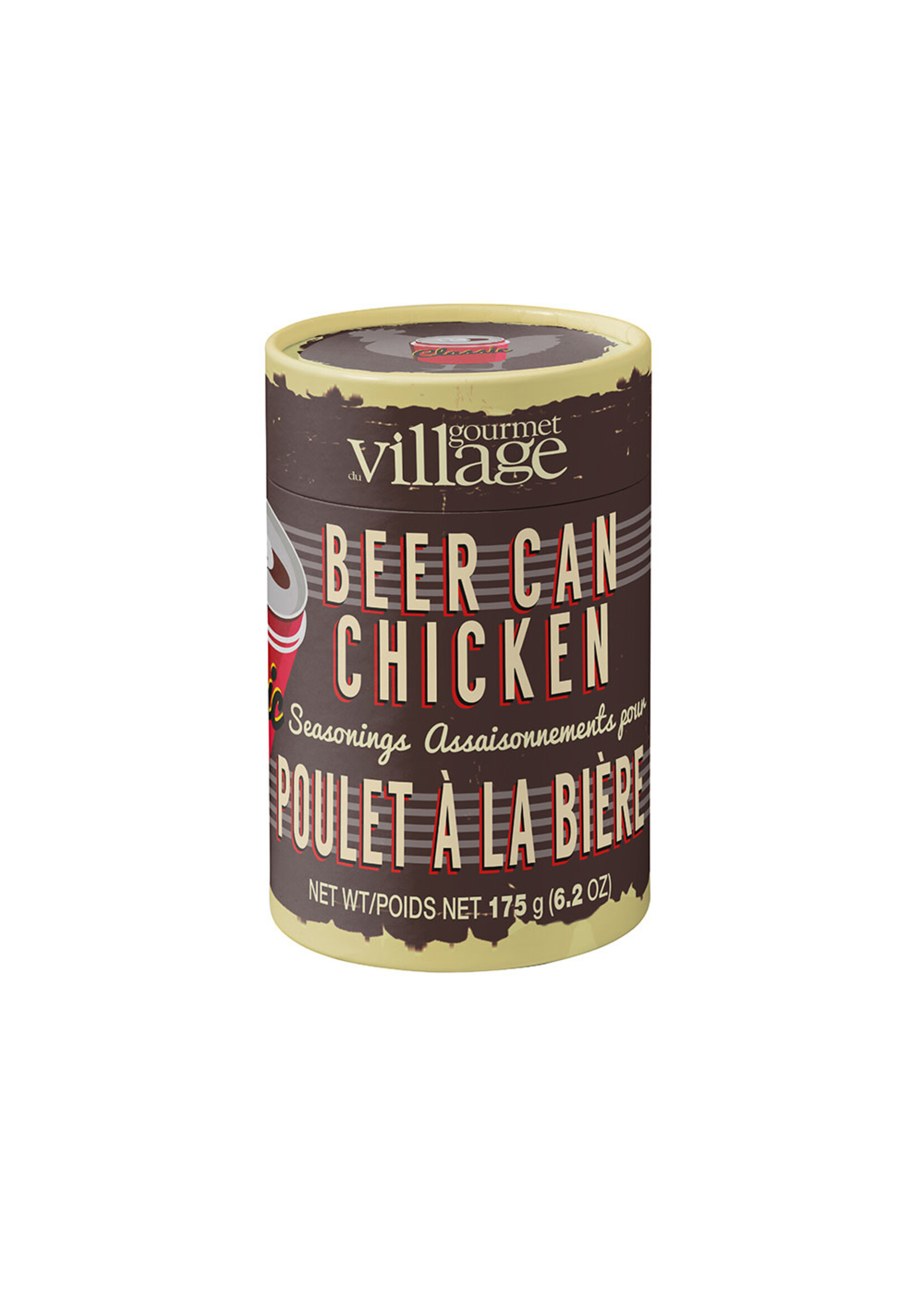 Gourmet du Village Beer Can Chicken Seasoning Canister