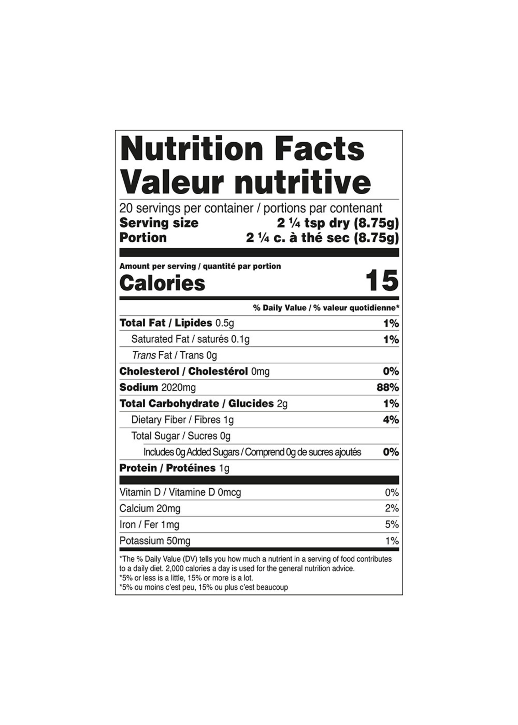 Gourmet du Village Beer Can Chicken Seasoning Canister