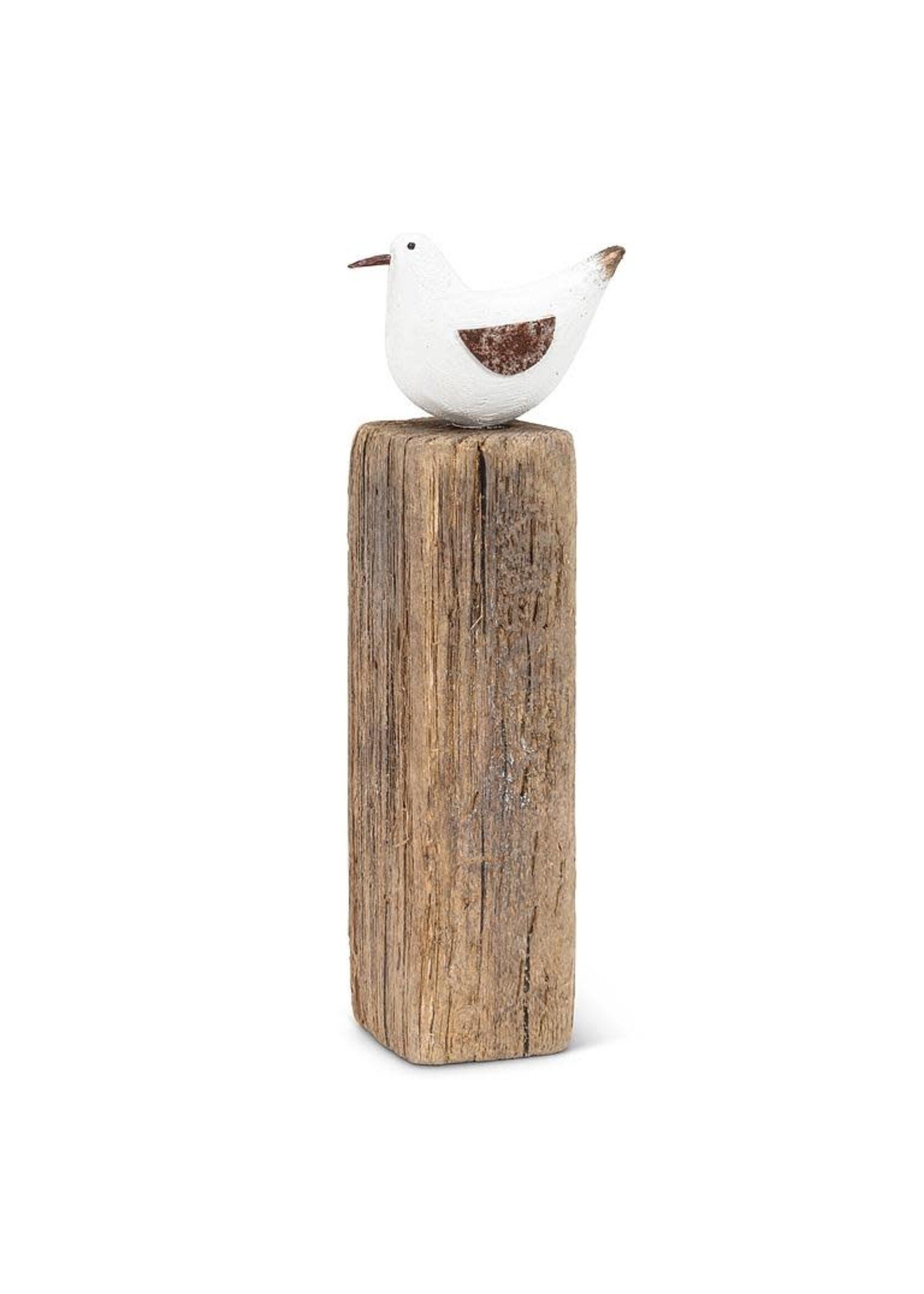 Medium Sea Bird on Post