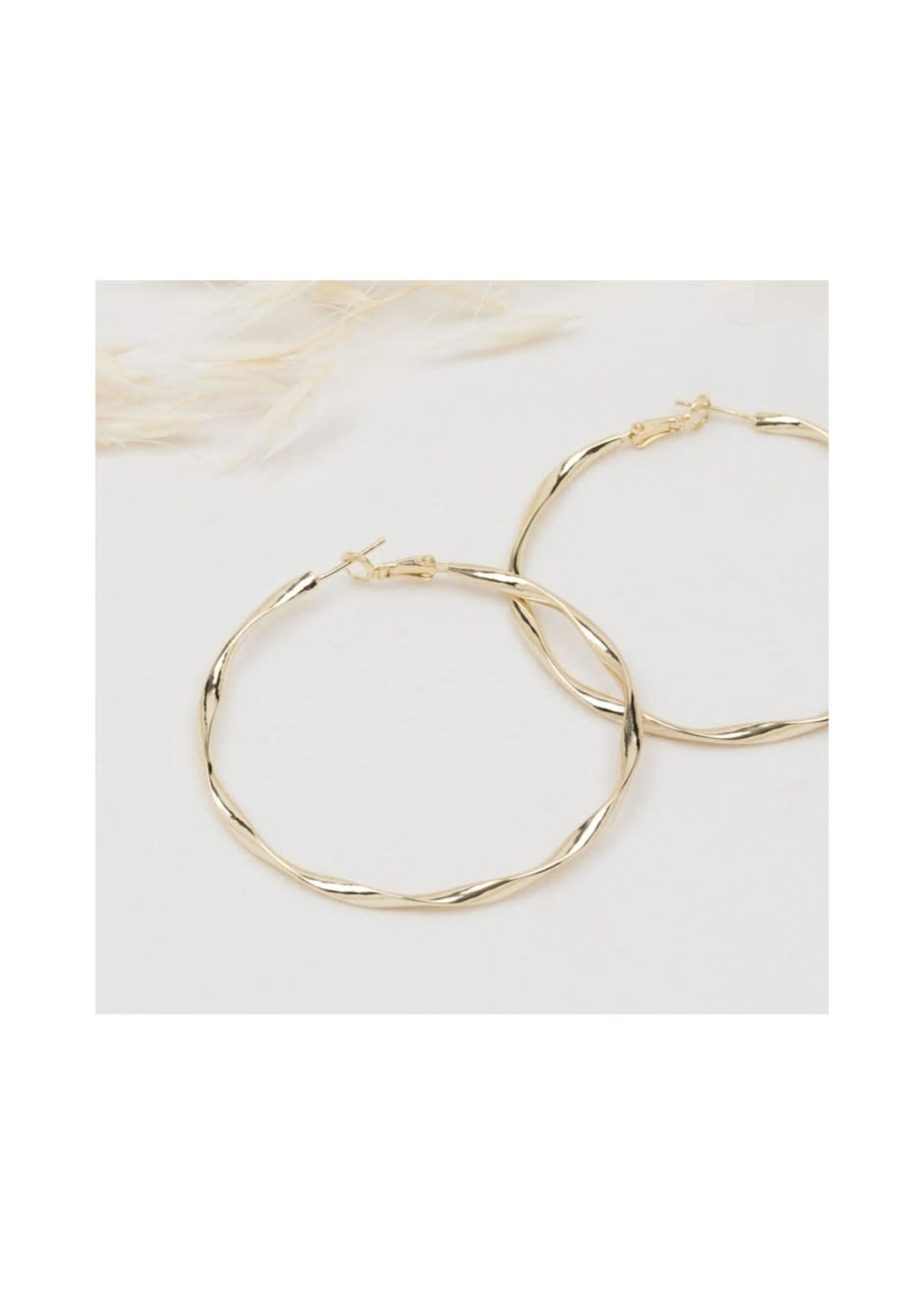 Glee Out On The Town Hoops-gold