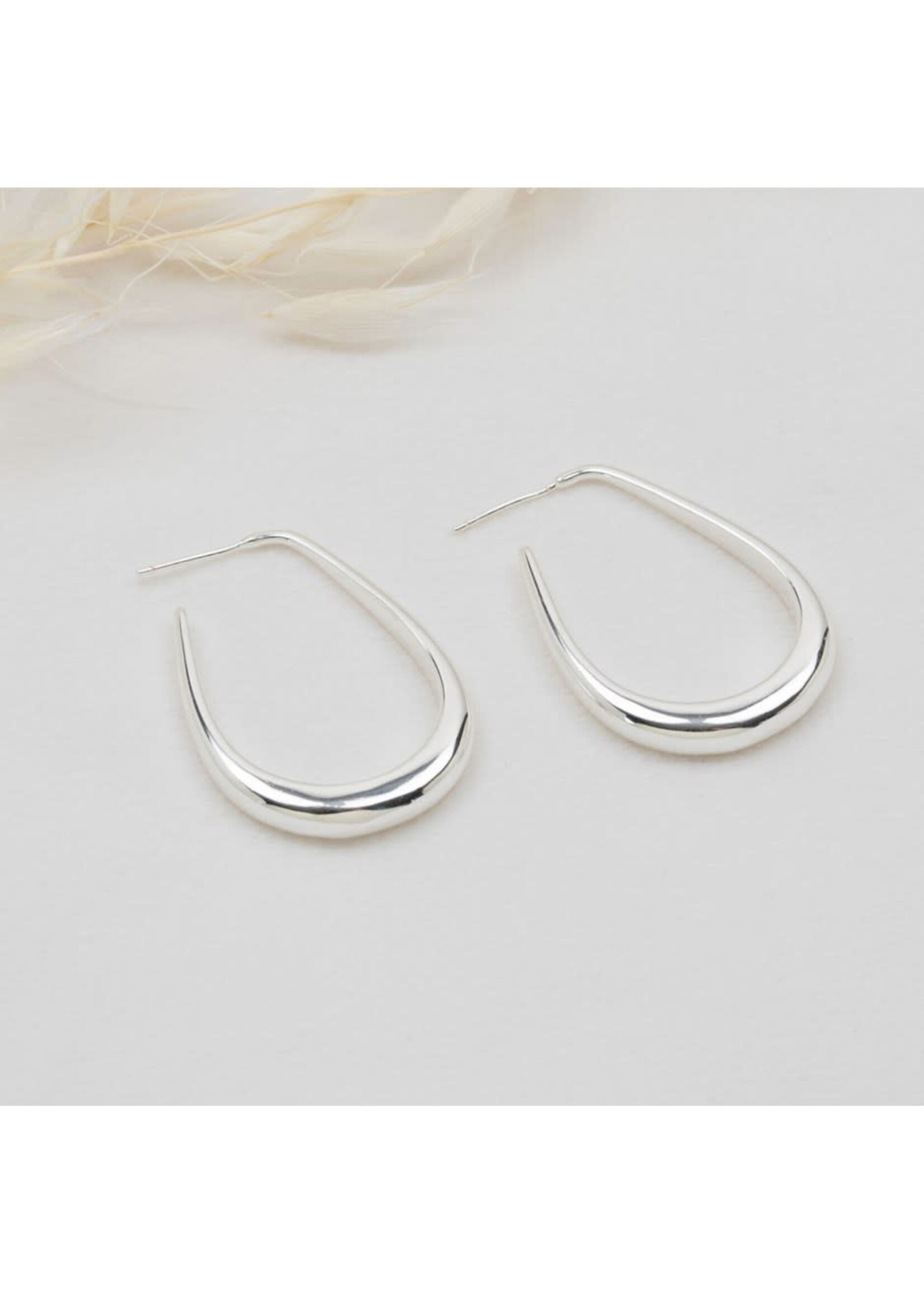 Glee Plentiful Hoops-silver