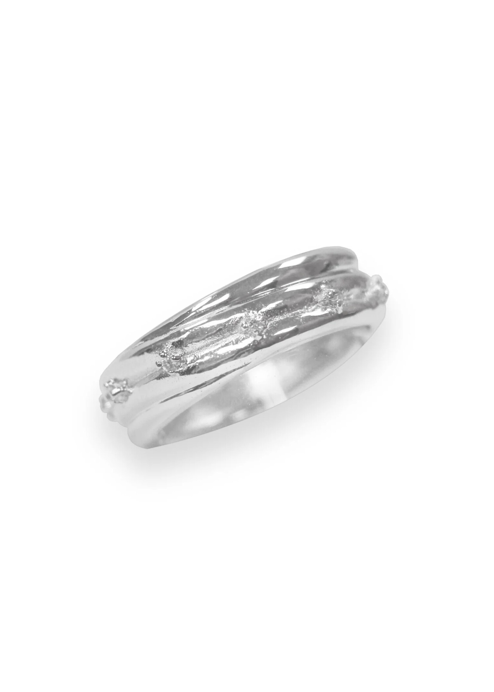 Sterling Silver w Cubics Ring