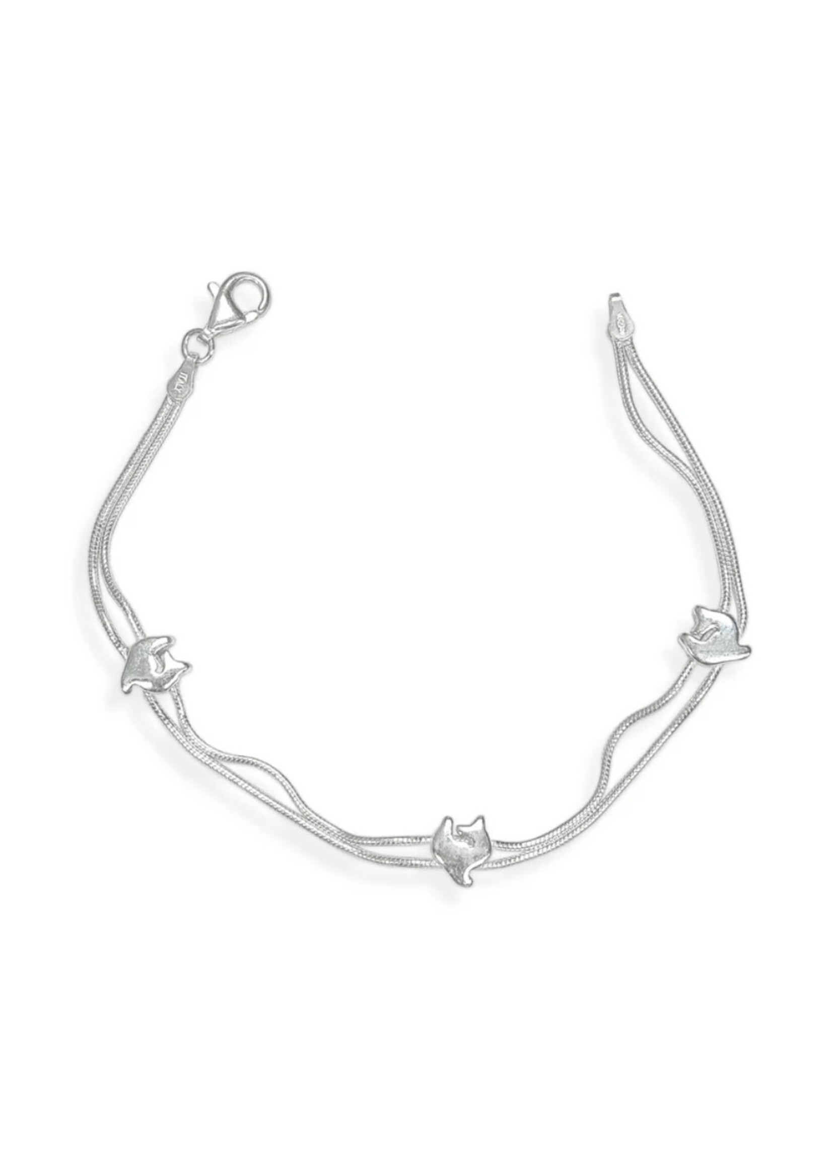 Sterling Silver Bracelet B190