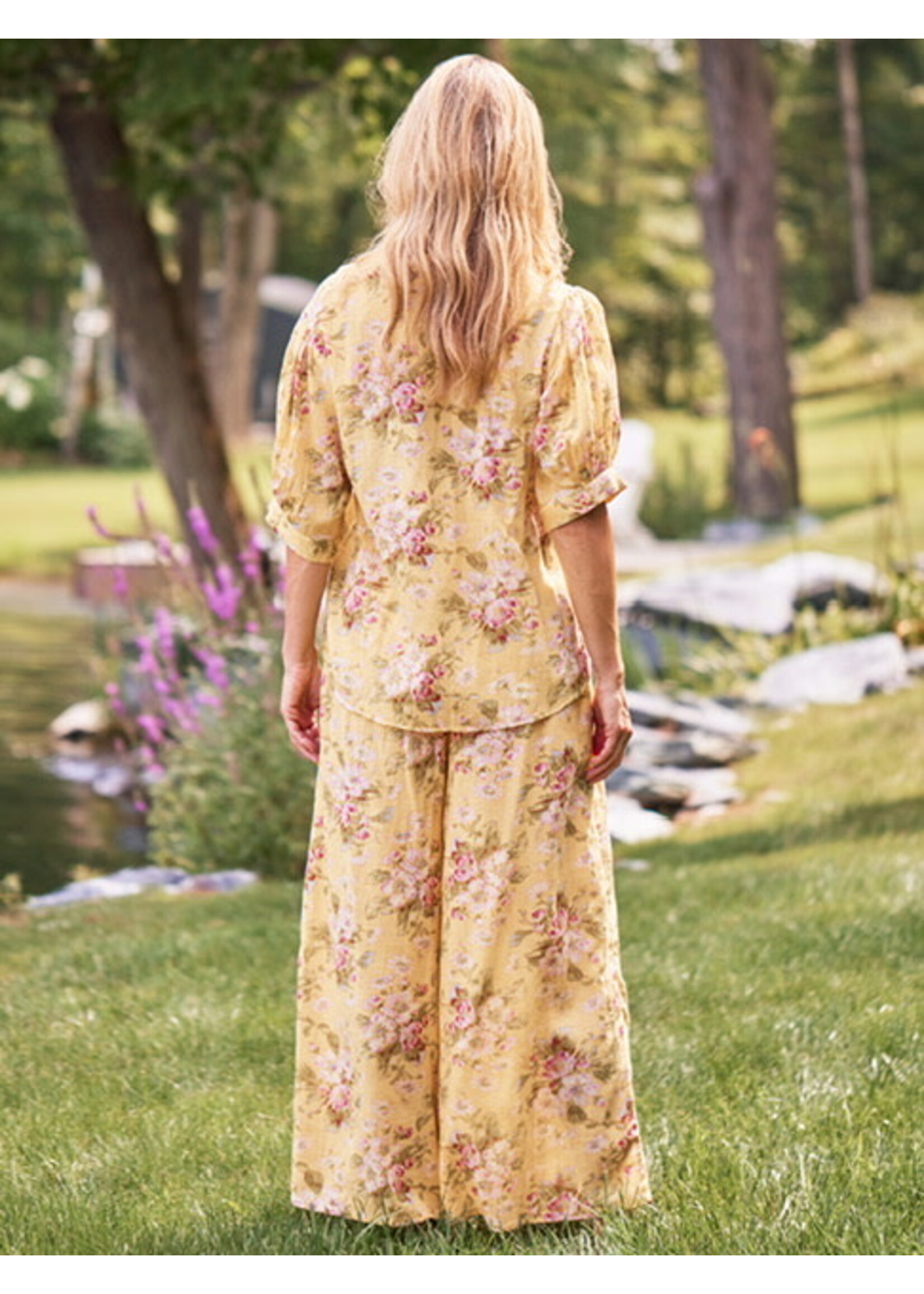 April Cornell Blossom Pajama Set