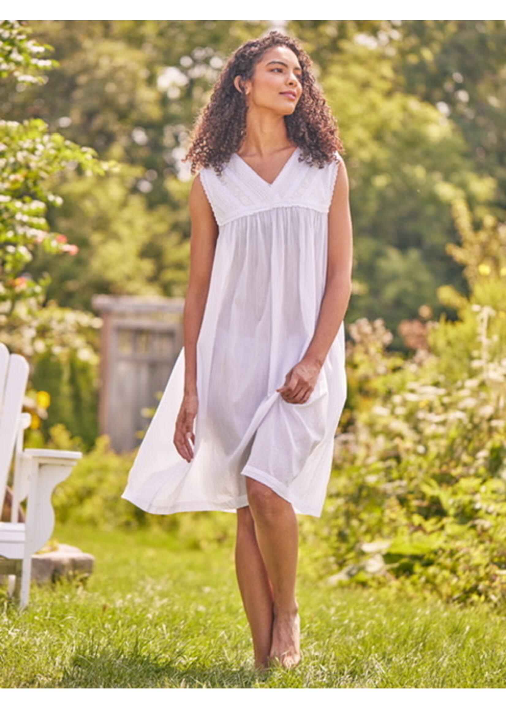 April Cornell Sweetness Nighty - White