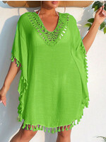Lace Top W/ Fringes