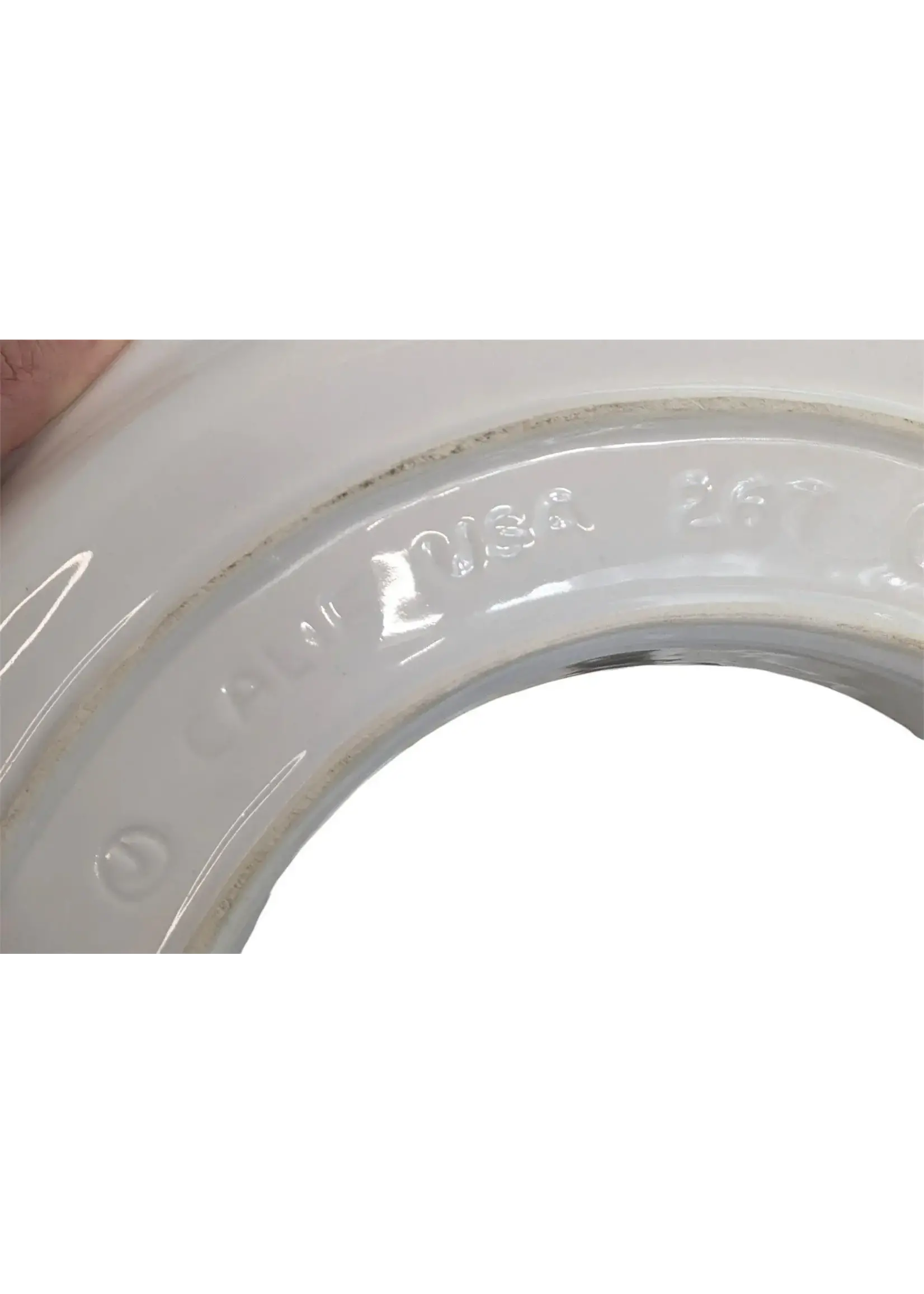 California Pottery Divided Serving Dish
