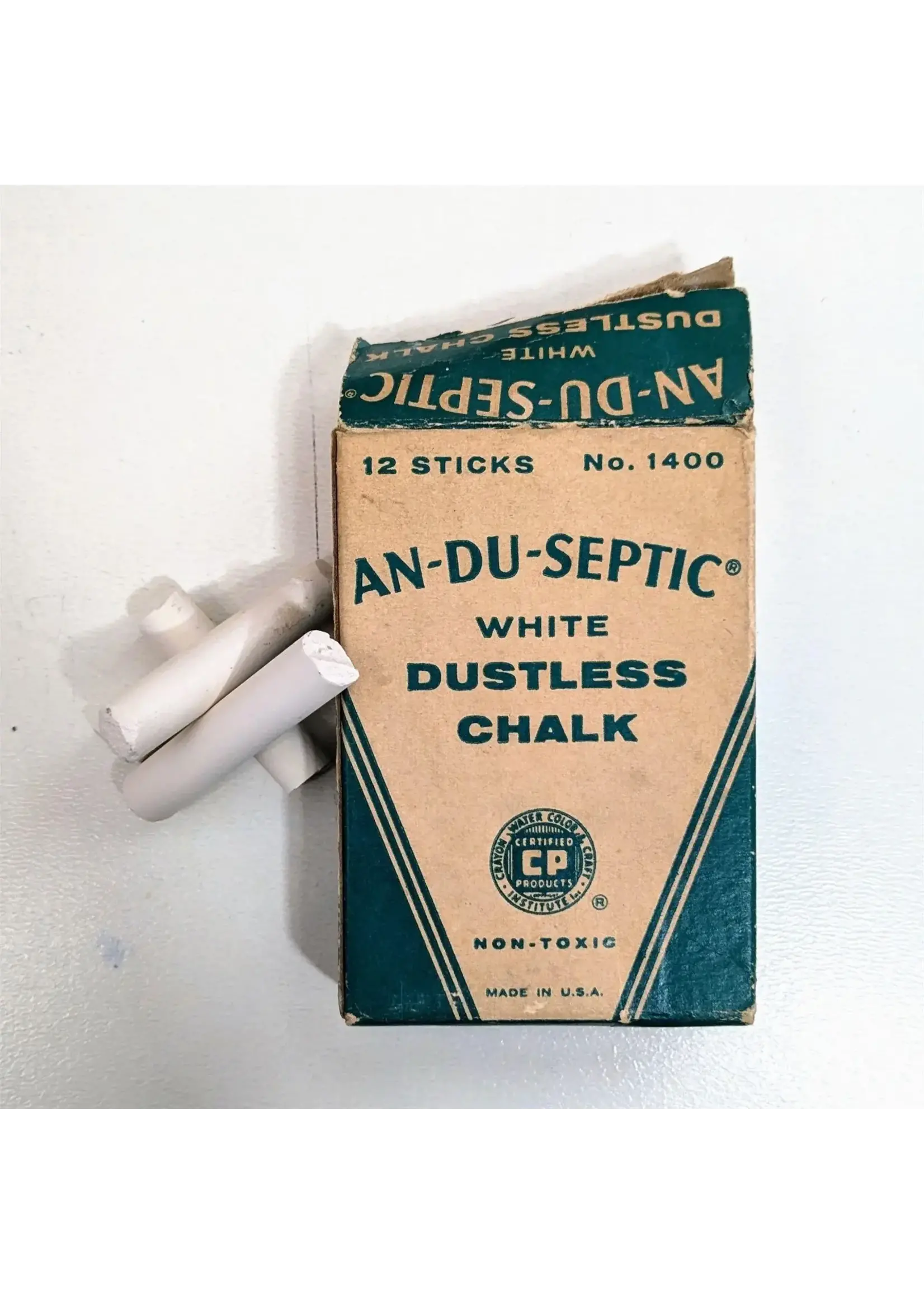 1940s Children's Folding Chalk Board Desk Setup