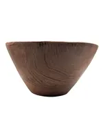 Handcrafted Wood Serving Bowl