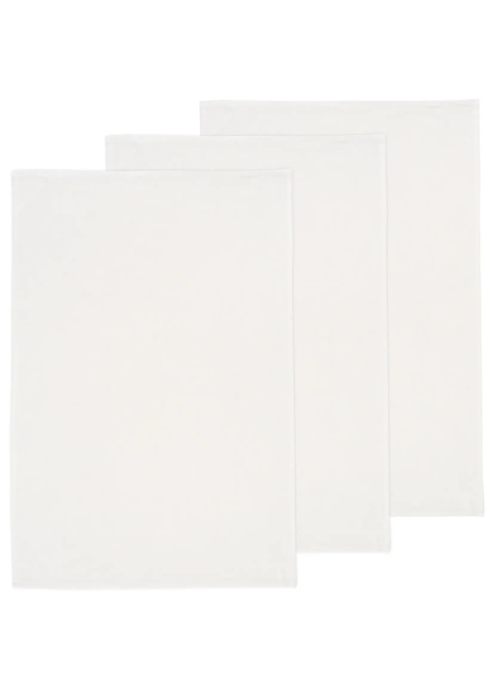 Unbleached White Bakers Floursack Dishtowels Set of 3