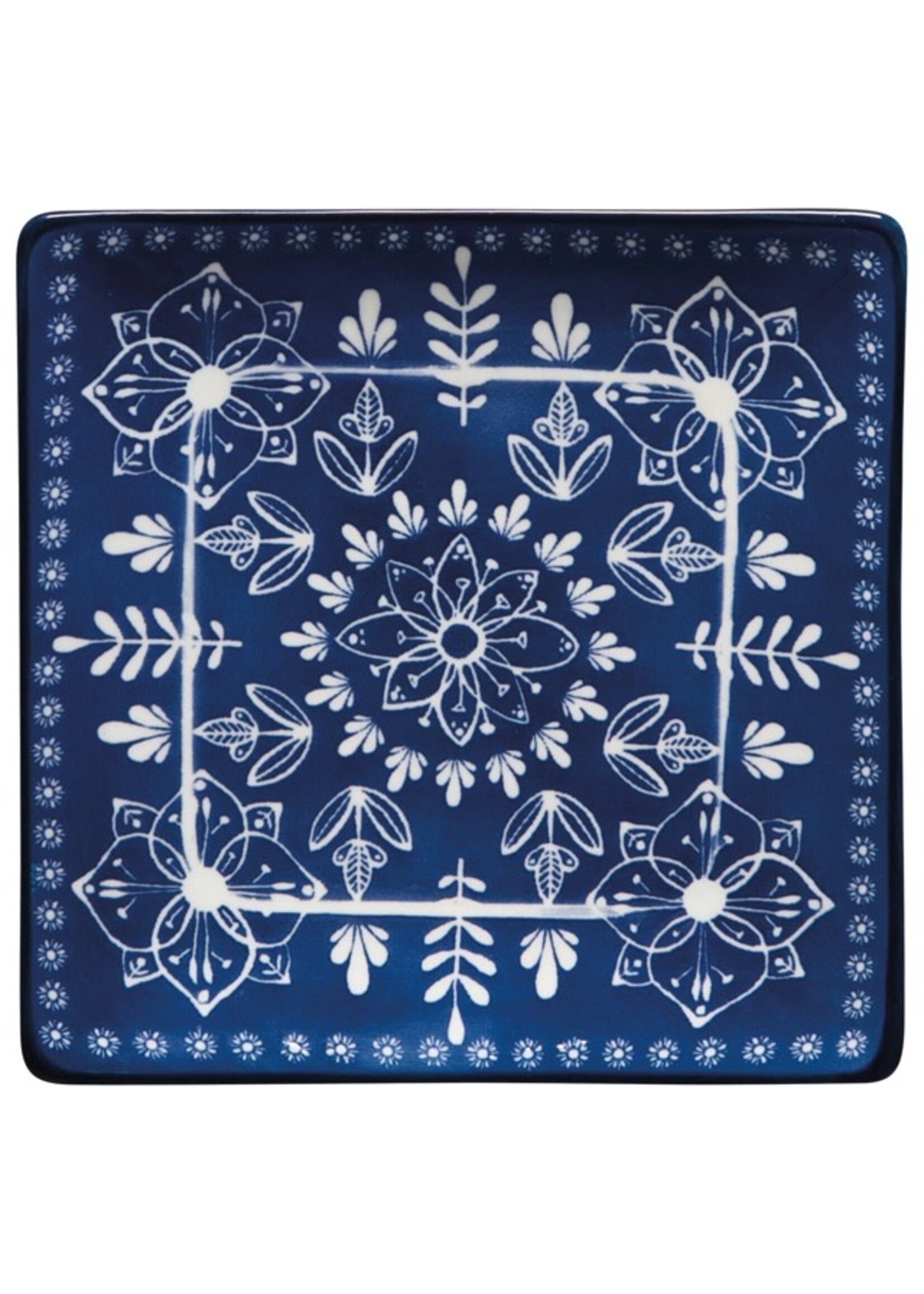 Porto Stamped Plates Set of 4